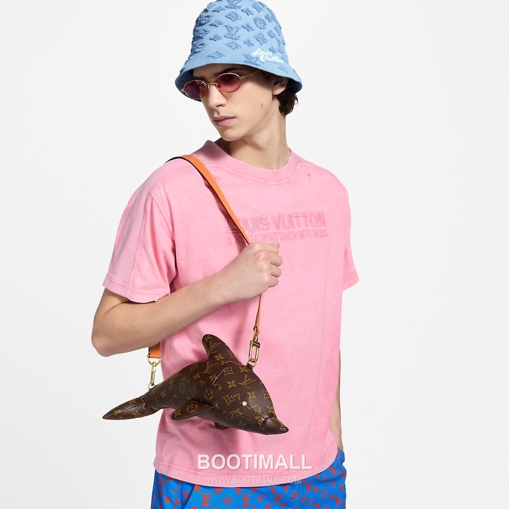 Louis Vuitton Dolphin Monogram Canvas Duffle Bag with Handle Strap Detail 루이비통 돌핀 모노그램 캔버스 더플백 M14963 38cm 1