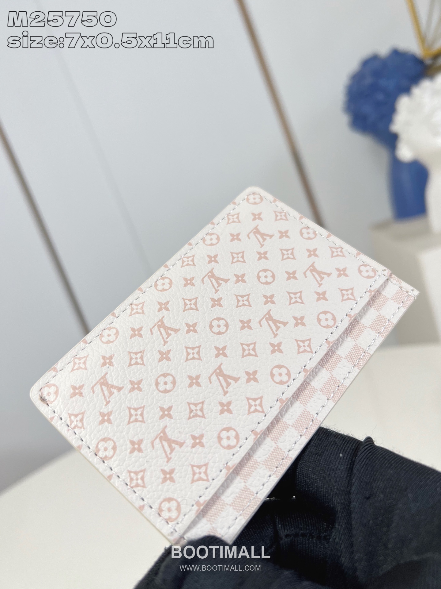 Louis Vuitton Monogram Canvas Card Holder with Slim Pocket Slot Detail 루이비통 모노그램 캔버스 카드홀더 M25750 11cm 6