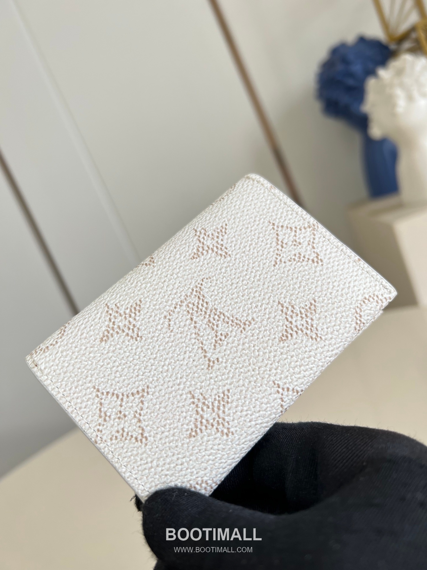 Louis Vuitton Enveloppe Carte de Visite Monogram Canvas Card Holder with Snap Button Flap Detail 루이비통 엔벨로프 카드 드 비지트 모노그램 캔버스 카드홀더 M14817 10.5cm 3