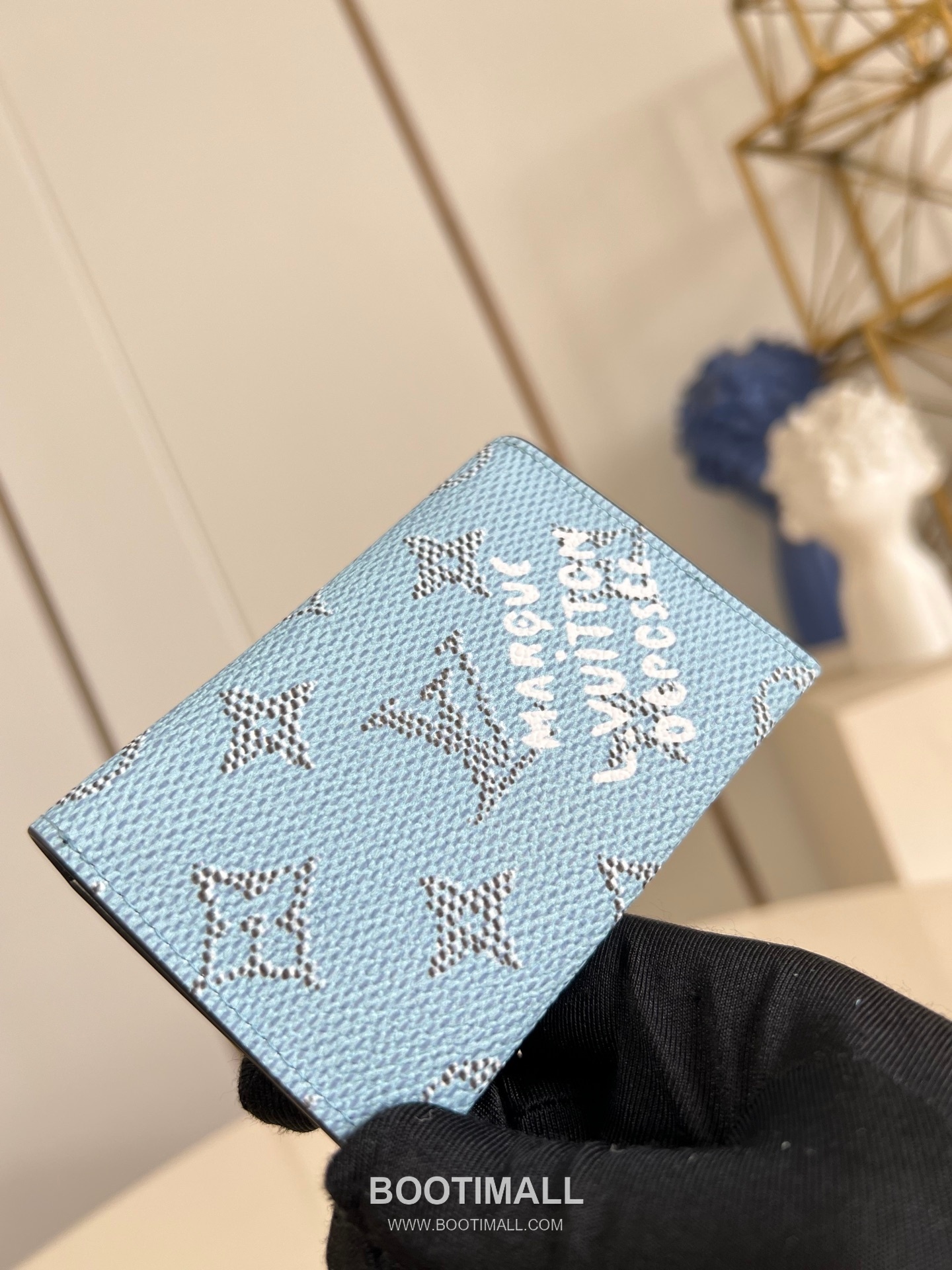 Louis Vuitton Enveloppe Carte de Visite Monogram Canvas Card Holder with Snap Button Flap Detail 루이비통 엔벨로프 카드 드 비지트 모노그램 캔버스 카드홀더 M14817 10.5cm 2