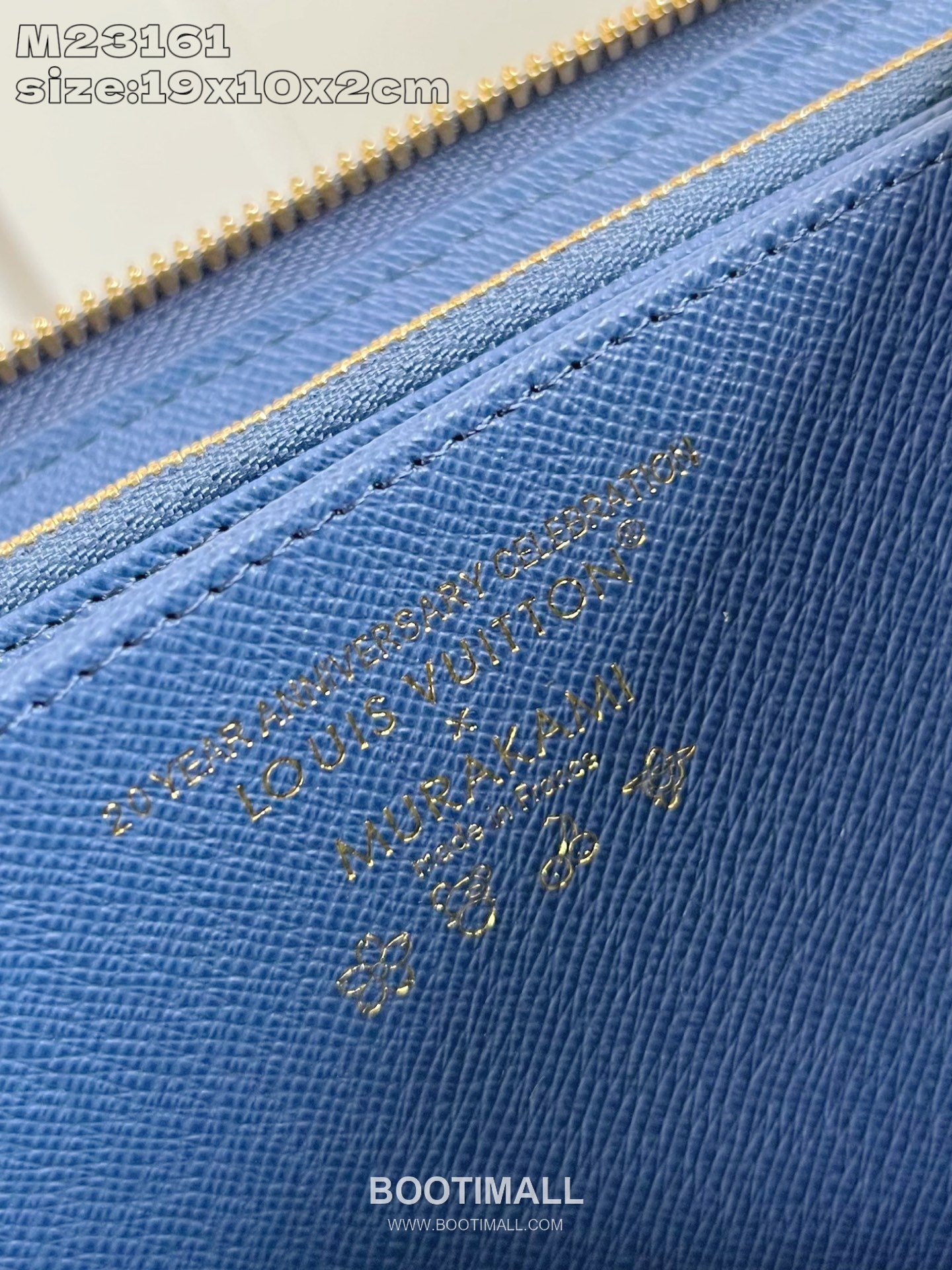 Louis Vuitton Zippy Monogram Denim Canvas Wallet with Cherry Zip Pocket Detail 루이비통 지피 모노그램 데님 캔버스 장지갑 M23161 19.5cm 9