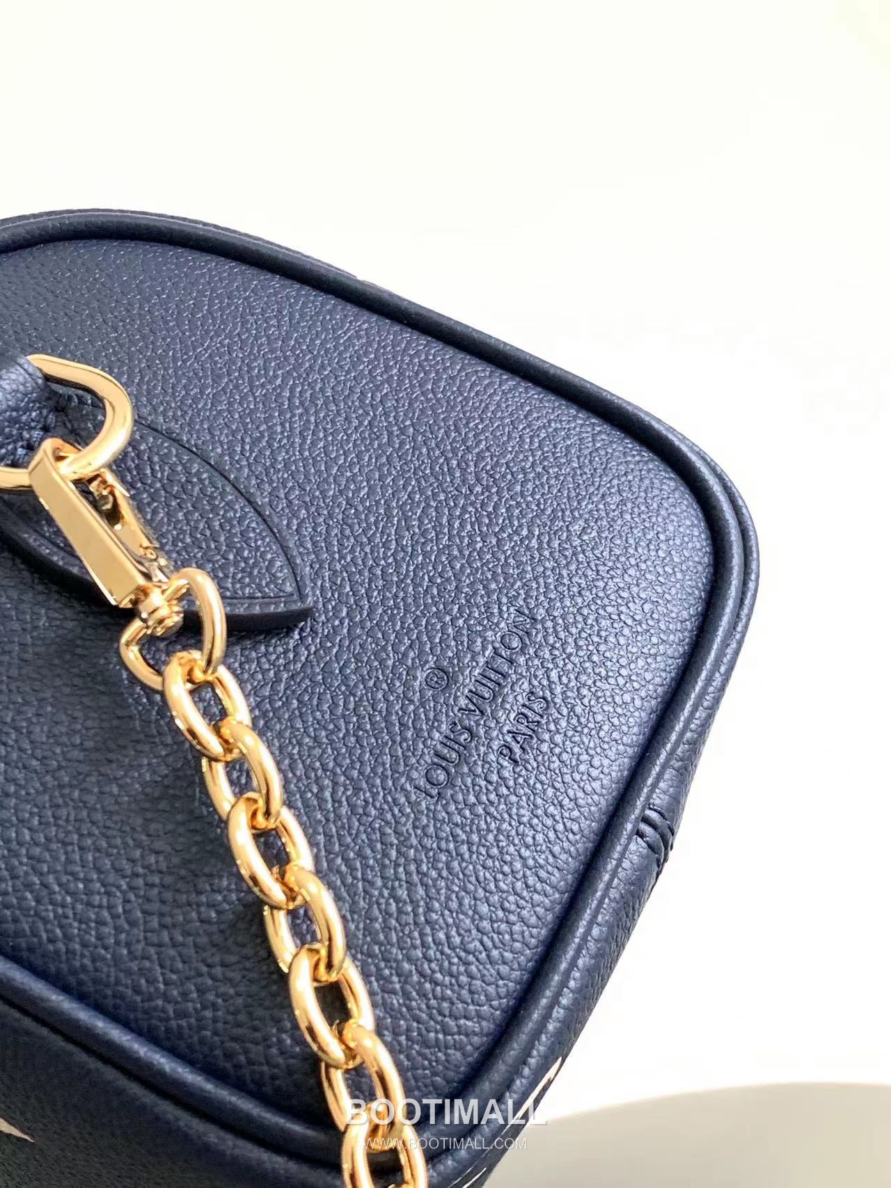 Louis Vuitton Speedy Bandoulière 20 Calfskin Leather Duffle Bag with Chain Strap Lock Detail 루이비통 스피디 반둘리에 20 카프스킨 레더 더플백 M46575 20.5cm 7