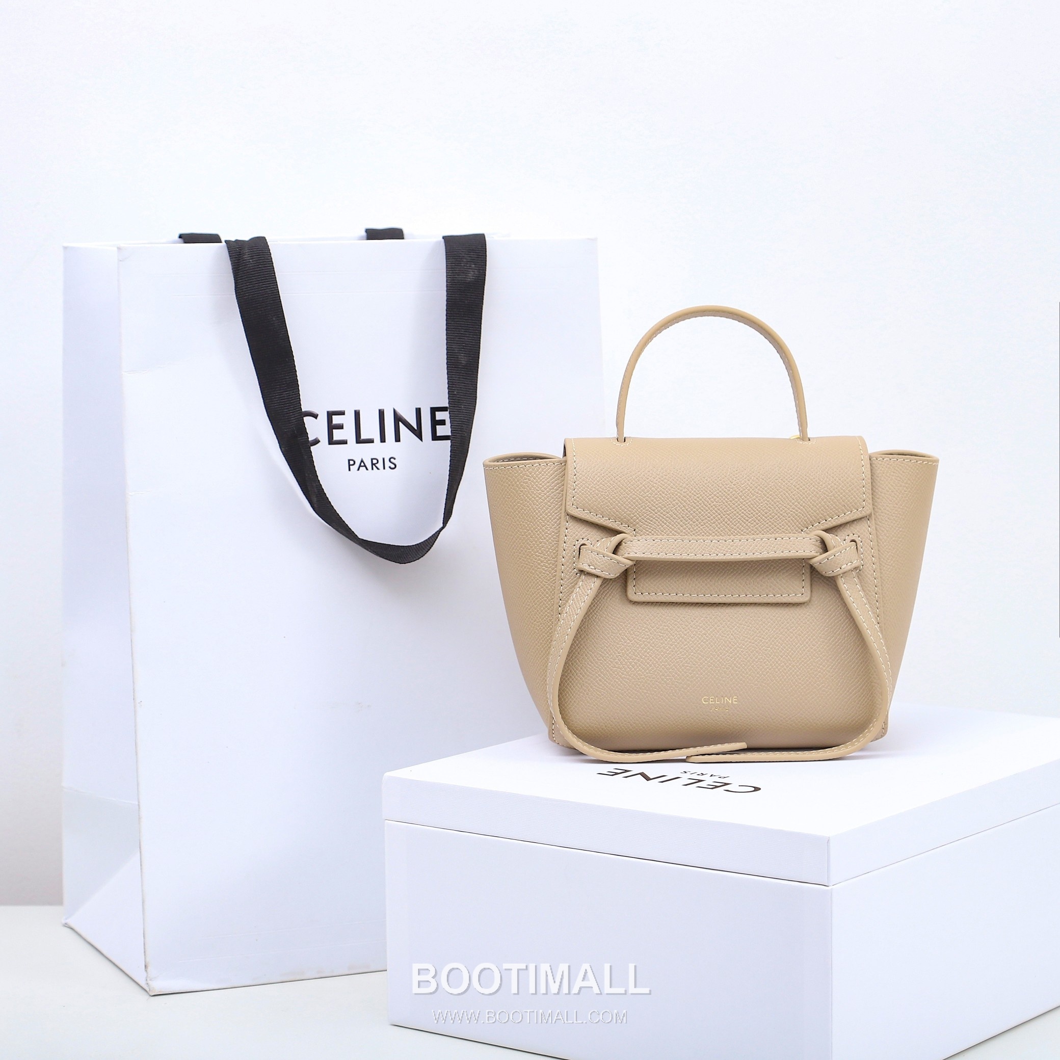 Celine Calfskin Leather Crossbody Bag with Flap Zip Strap Detail 셀린느 카프스킨 레더 크로스바디백 194263 15cm 1