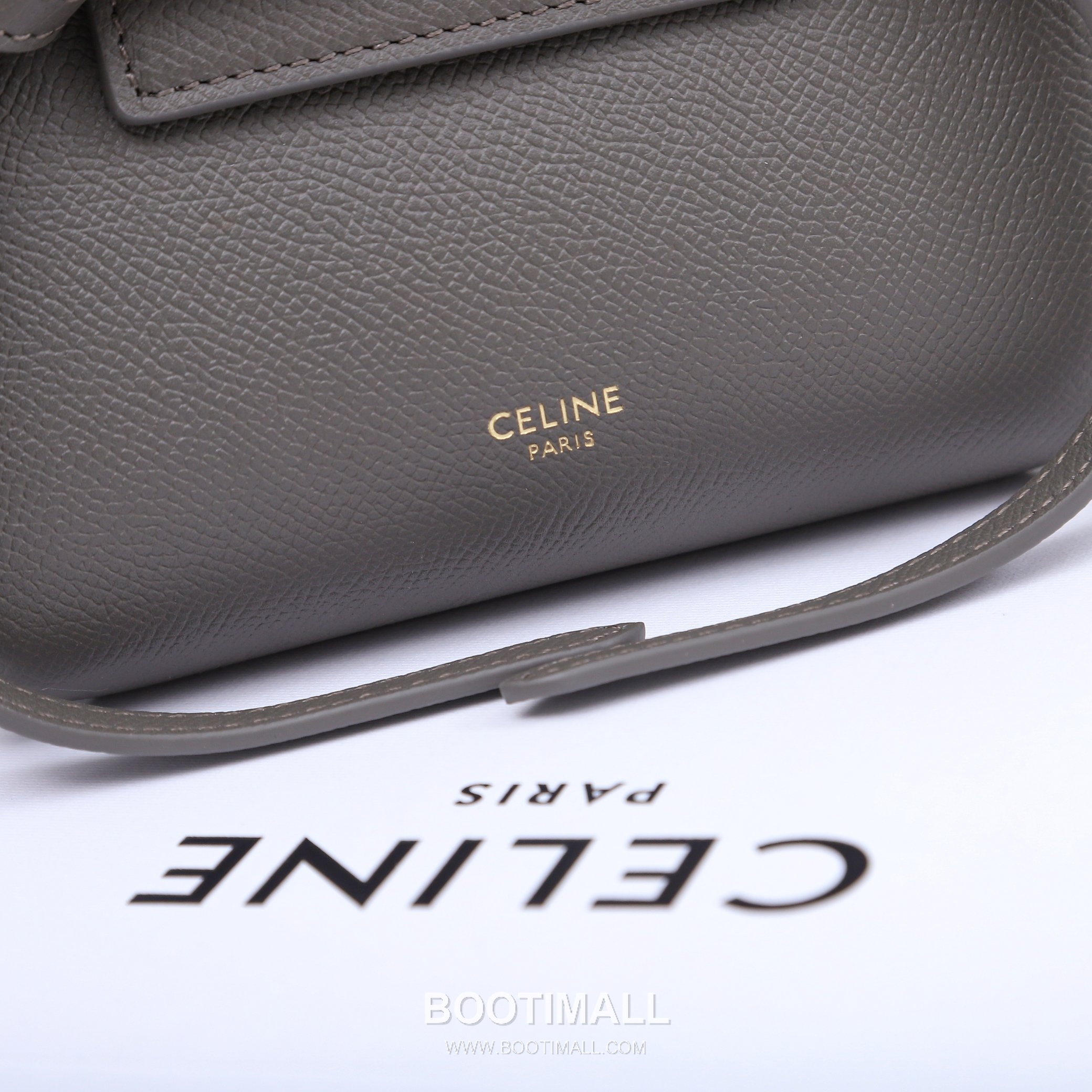 Celine Calfskin Leather Crossbody Bag with Flap Zip Strap Detail 셀린느 카프스킨 레더 크로스바디백 194263 15cm 8