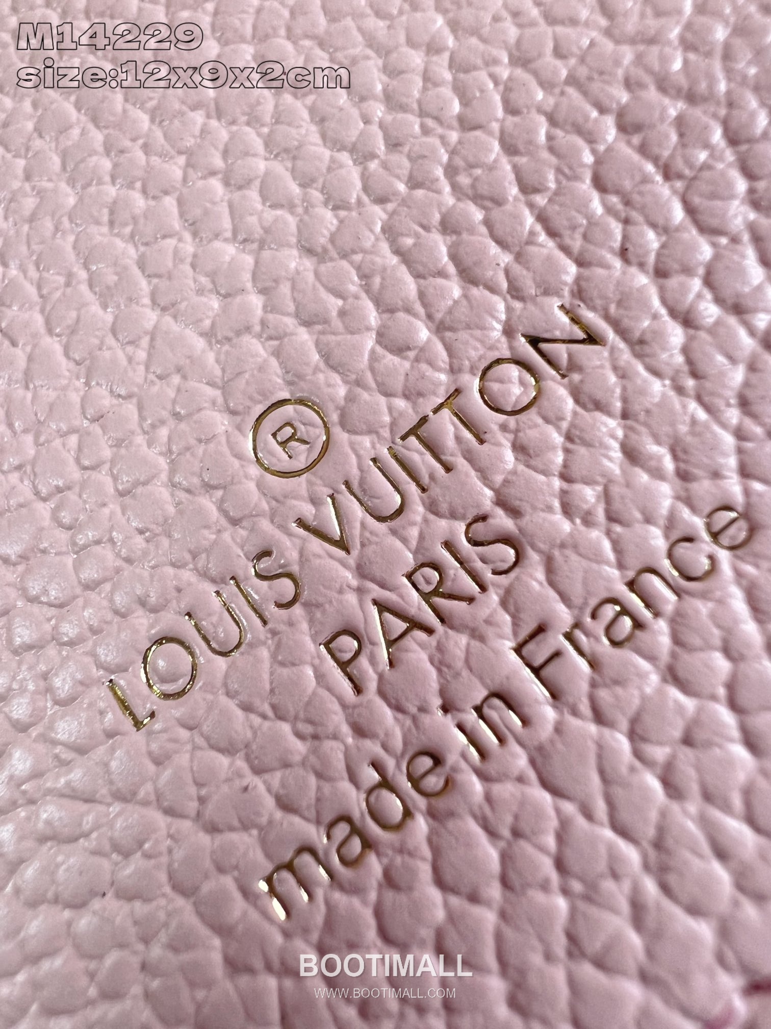 Louis Vuitton Victorine Wallet Monogram Empreinte Leather Snap Button Card Holder with Coin Pocket 루이비통 빅토린 모노그램 앙프렝뜨 레더 스냅 버튼 카드지갑 M14229 12cm 6