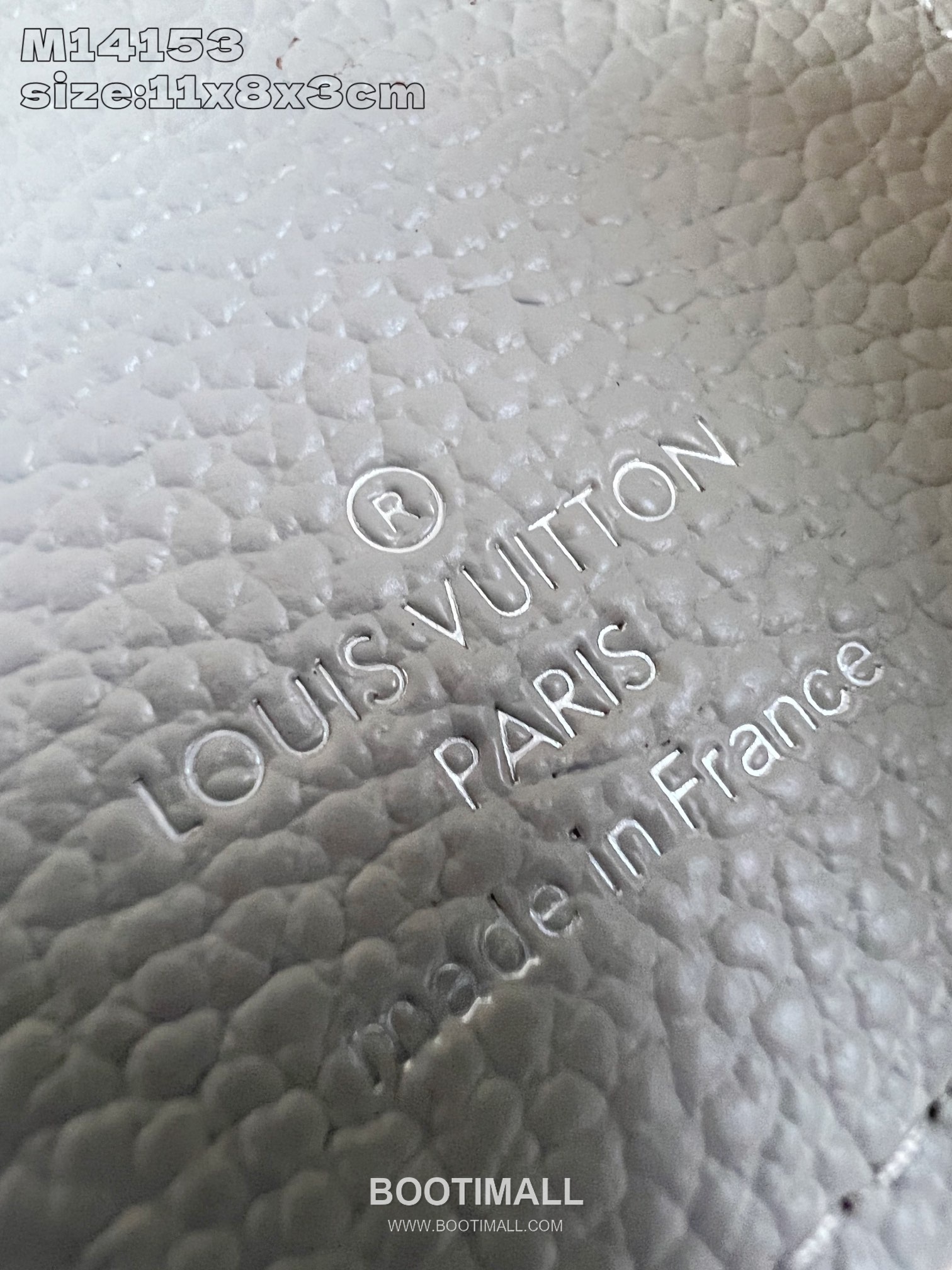 Louis Vuitton Cléa Wallet Monogram Empreinte Leather Zip Coin Pocket Card Holder 루이비통 클레아 모노그램 앙프렝뜨 레더 집 코인 카드지갑 M14153 11cm 7