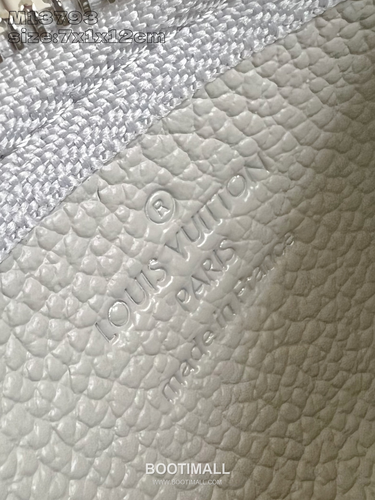 Louis Vuitton Key Pouch Monogram Empreinte Leather Zip Coin Card Holder with D Ring 루이비통 모노그램 앙프렝뜨 레더 집 키 파우치 코인 카드지갑 M13793 12cm 7