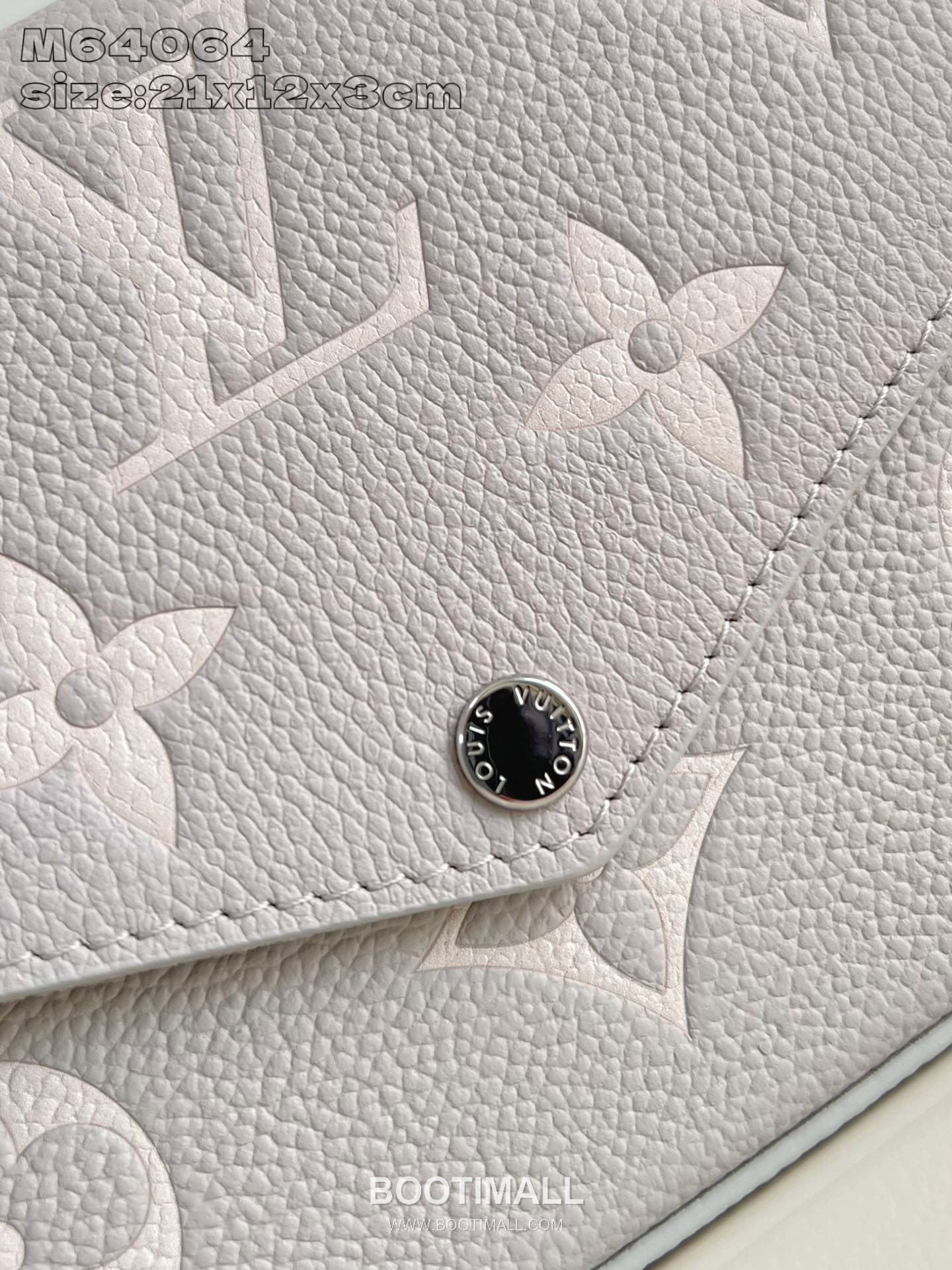 Louis Vuitton Pochette Félicie Chain Shoulder Bag Monogram Empreinte Leather Flap with Detachable Chain 루이비통 포쉐트 펠리시 모노그램 앙프렝뜨 레더 체인 숄더백 플랩 M14227 21cm 2