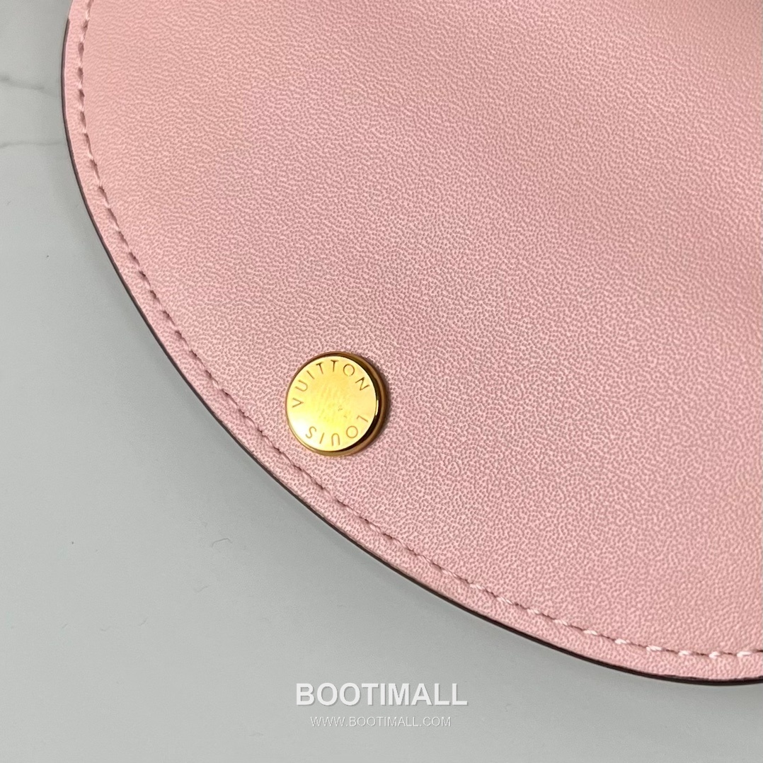 Louis Vuitton Rosalie Coin Purse Monogram Canvas Calfskin Leather Flap Card Holder with Zip Pocket 루이비통 로잘리 모노그램 캔버스 카프스킨 레더 플랩 카드 코인지갑 M41937 11cm 5