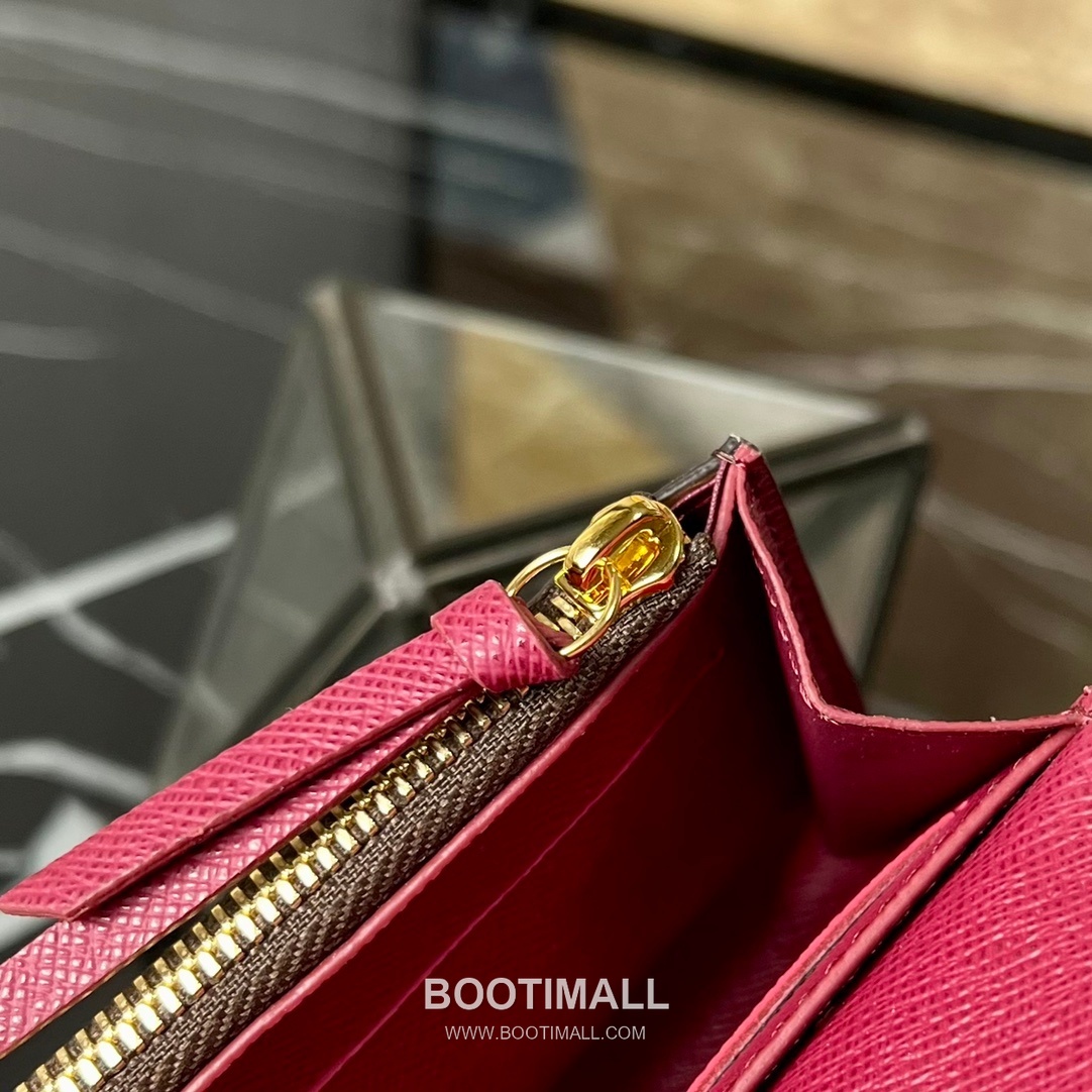 Louis Vuitton Rosalie Coin Purse Monogram Canvas Calfskin Leather Flap Card Holder with Zip Pocket 루이비통 로잘리 모노그램 캔버스 카프스킨 레더 플랩 카드 코인지갑 M41937 11cm 8