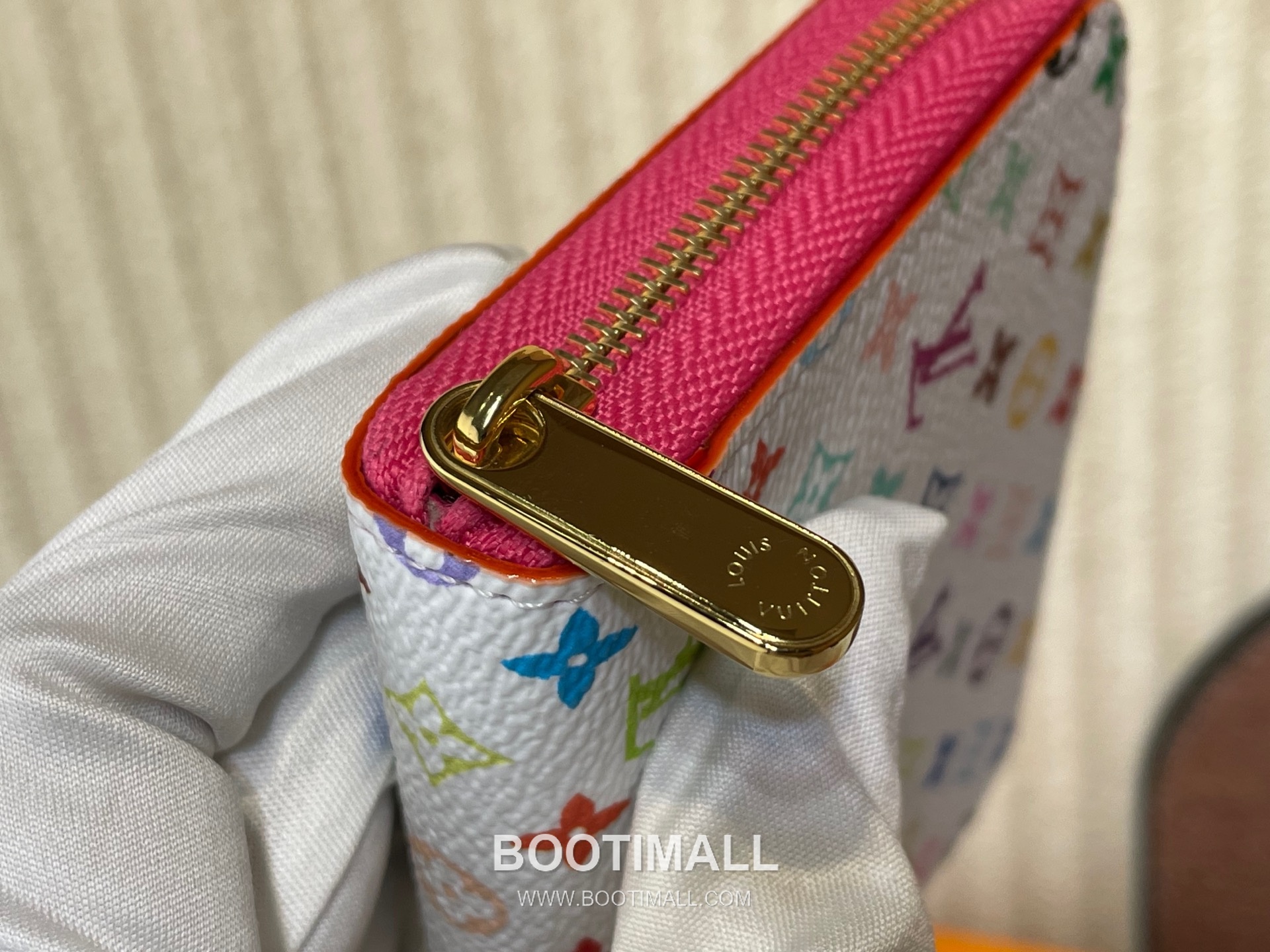 Louis Vuitton Zippy Coin Purse Monogram Multicolor Coated Canvas Zip Wallet with Card Slots 루이비통 지피 모노그램 멀티컬러 코팅 캔버스 집 코인지갑 카드슬롯 M13409 11cm 6