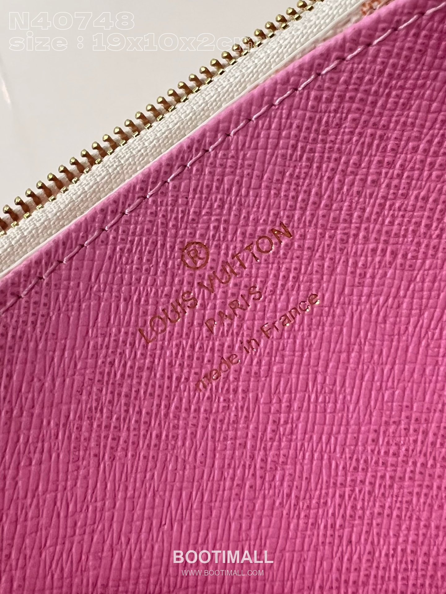 Louis Vuitton Zippy Wallet Damier Canvas Zip Around Long Wallet with Card Slots 루이비통 지피 월렛 다미에 캔버스 집 어라운드 장지갑 카드슬롯 N40748 19.5cm 9