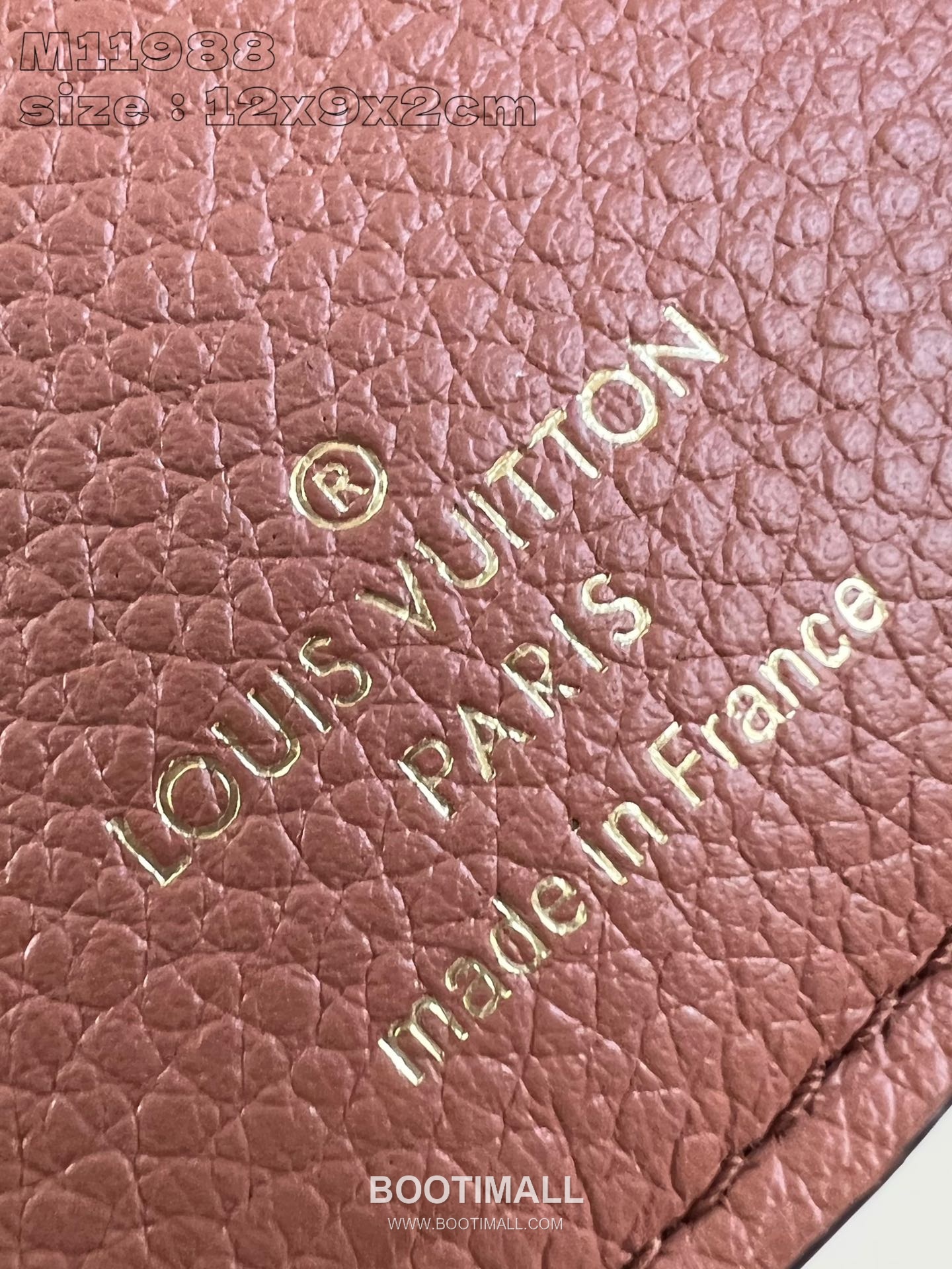 Louis Vuitton Victorine Wallet Monogram Embossed Leather Flap Card Holder with Coin Pocket 루이비통 빅토린 모노그램 엠보싱 레더 플랩 카드지갑 코인포켓 M11988 12cm 7