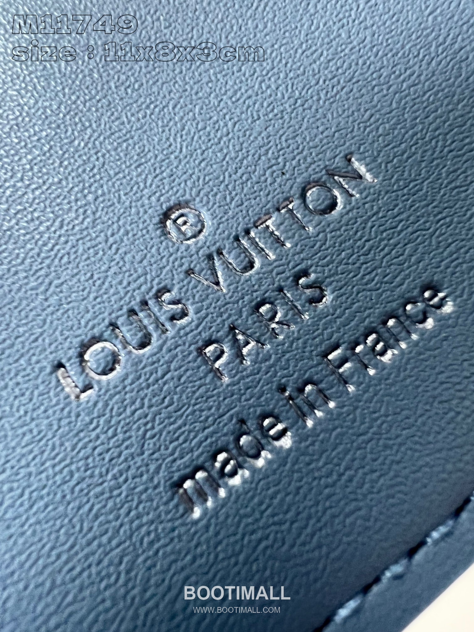 Louis Vuitton Cléa Wallet Mahina Calfskin Leather Perforated Zip Coin Card Holder 루이비통 클레아 마히나 카프스킨 레더 퍼포레이티드 집 코인 카드지갑 M11749 11cm 7