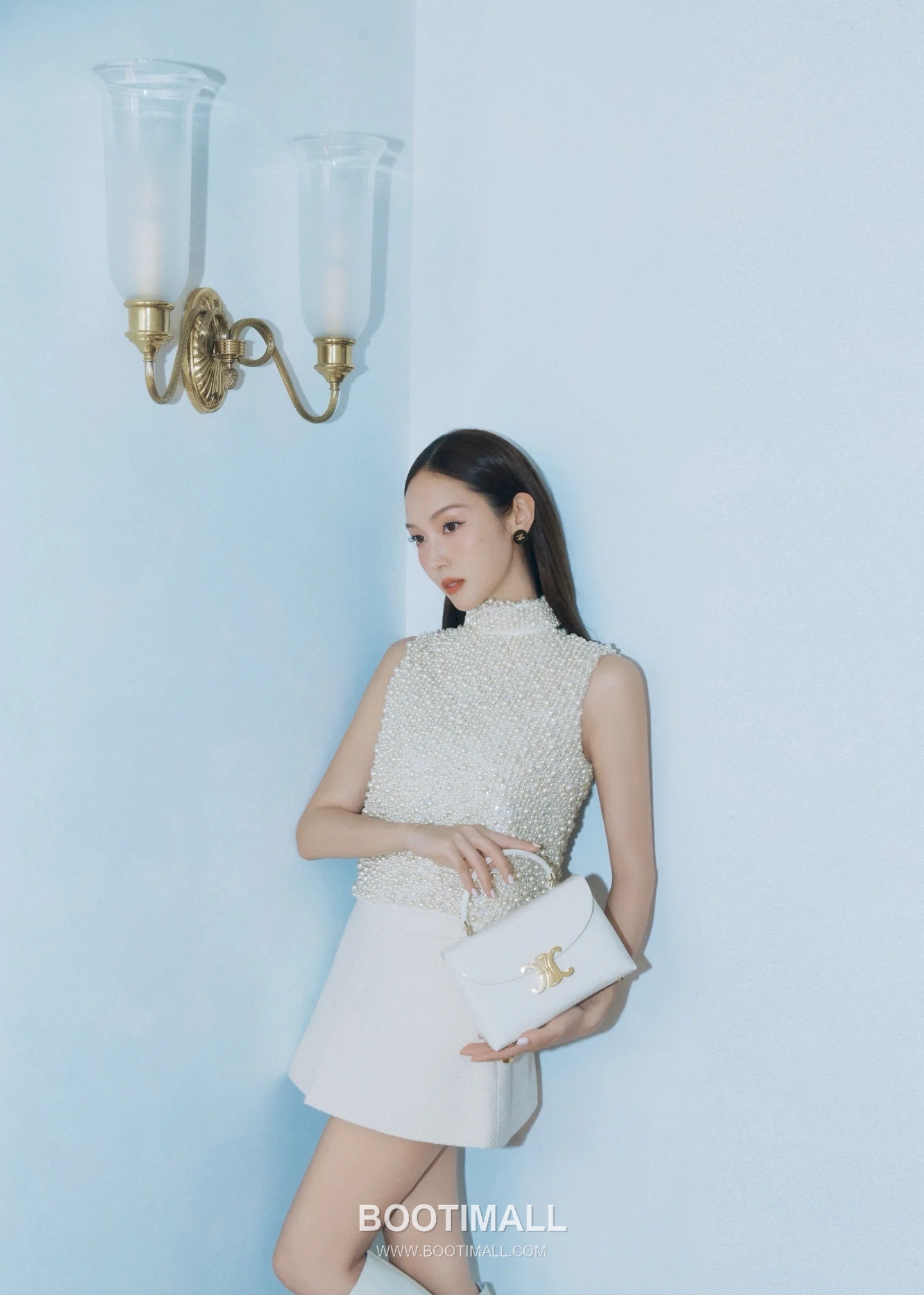 Celine Teen Classic Box Bag Calfskin Leather Crossbody Bag with Metal Lock 셀린느 틴 클래식 박스 카프스킨 레더 크로스바디백 메탈락 118113 20cm 3