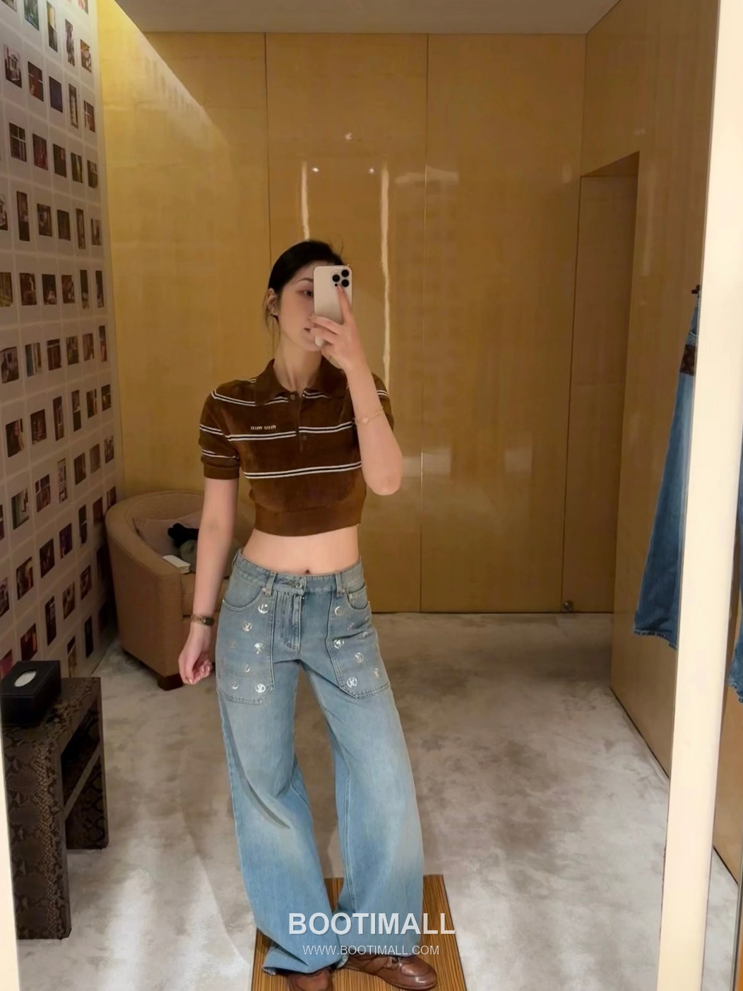 Louis Vuitton 2026SS Monogram Sequin Logo Cotton Denim Pants 루이비통 2026SS 모노그램 시퀸 로고 코튼 데님 팬츠 6