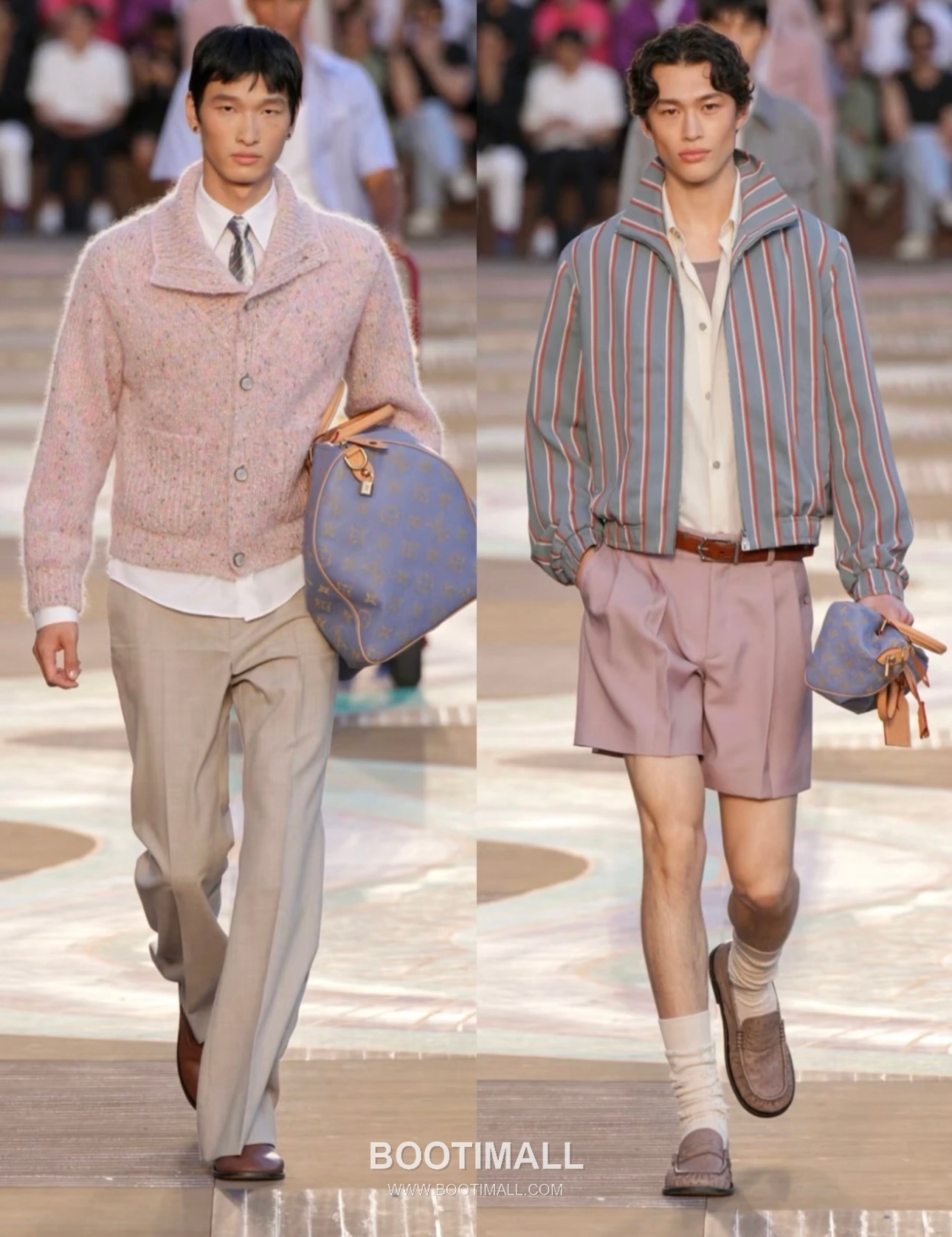 Louis Vuitton 2026FW Multicolor Yarn Cotton Blend Knit Cardigan with Button Detail 루이비통 2026FW 멀티컬러 원사 코튼 혼방 니트 가디건 버튼 디테일 4