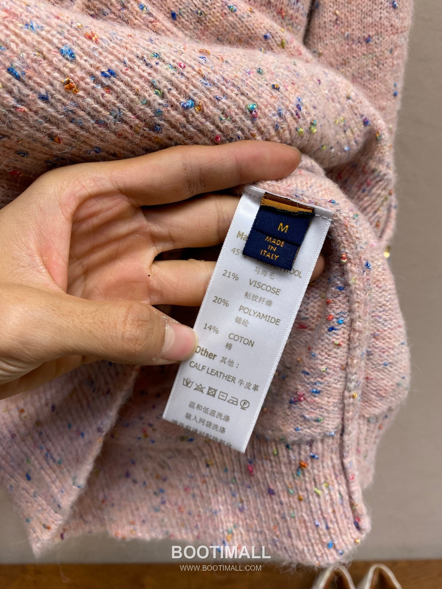 Louis Vuitton 2026FW Multicolor Yarn Cotton Blend Knit Cardigan with Button Detail 루이비통 2026FW 멀티컬러 원사 코튼 혼방 니트 가디건 버튼 디테일 15