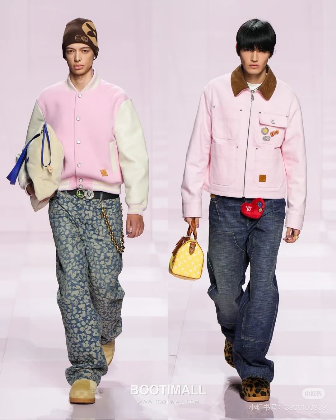 Louis Vuitton 2025FW Leopard Jacquard Cotton Denim Work Pants with Monogram Detail 루이비통 2025FW 레오파드 자카드 코튼 데님 워크 팬츠 모노그램 디테일 5