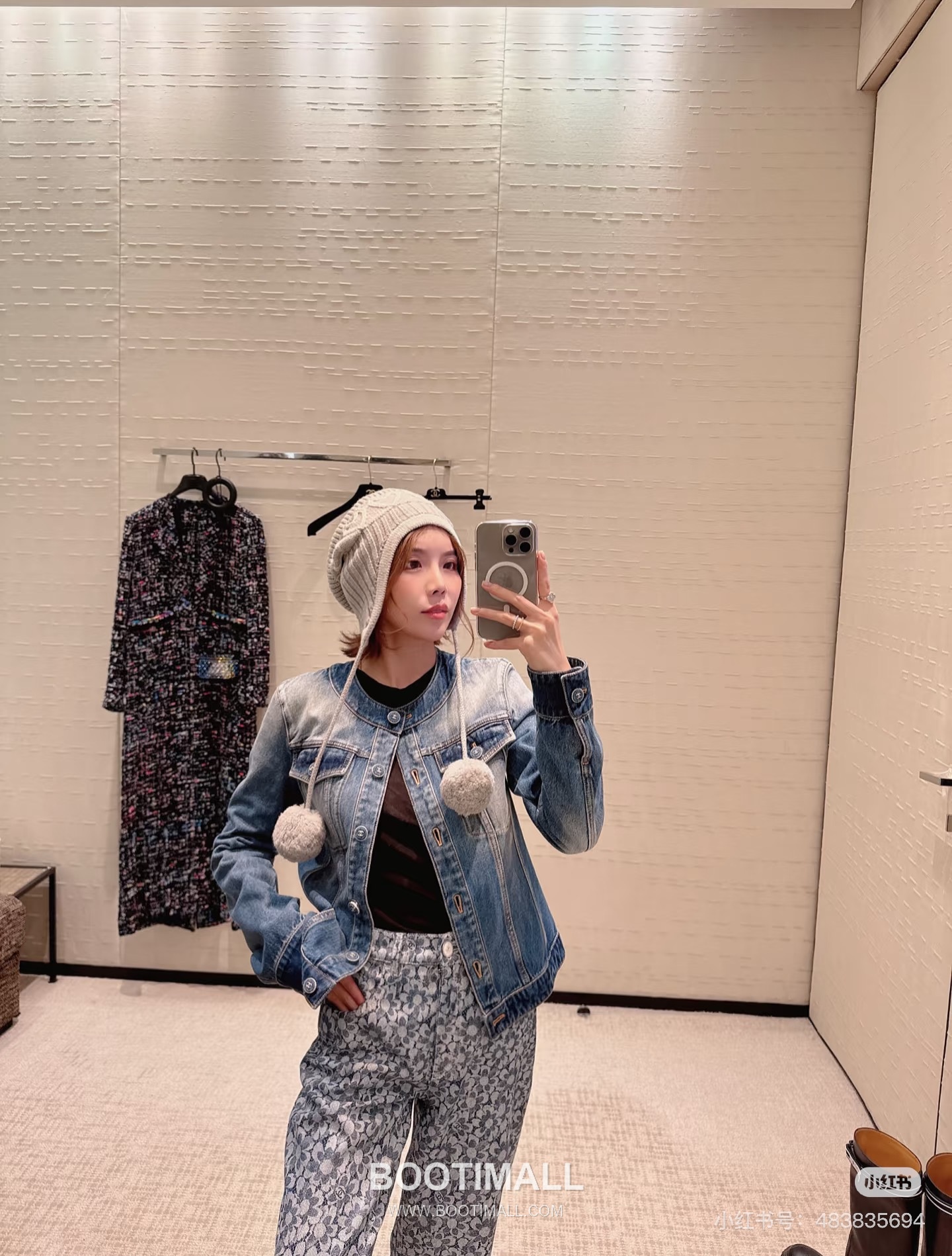 Louis Vuitton 2025FW Leopard Jacquard Cotton Denim Work Pants with Monogram Detail 루이비통 2025FW 레오파드 자카드 코튼 데님 워크 팬츠 모노그램 디테일 6