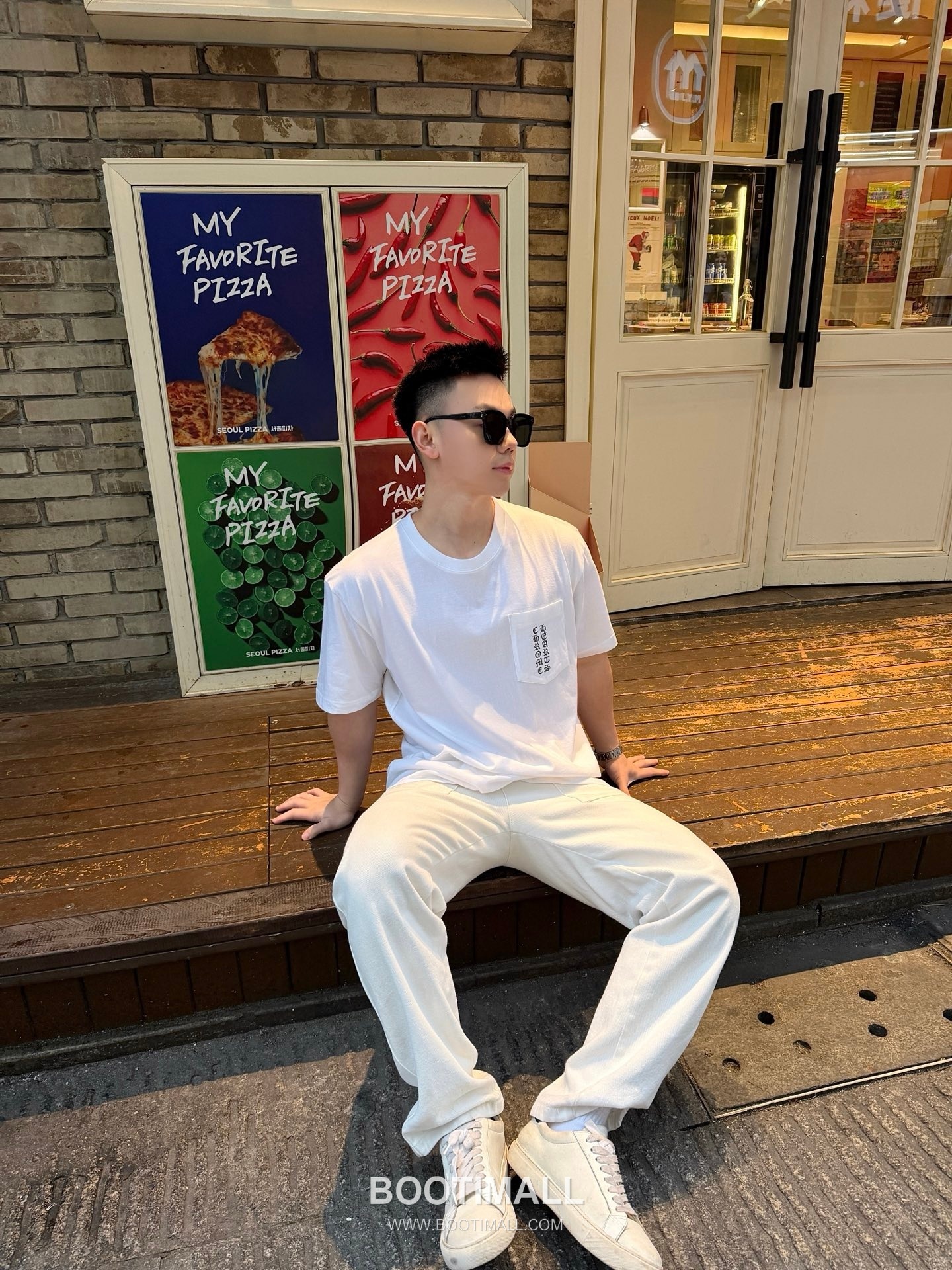 Chrome Hearts 2026SS Letter Logo Print Cotton T-Shirt 크롬하츠 2026SS 레터 로고 프린트 코튼 반팔 티셔츠 2