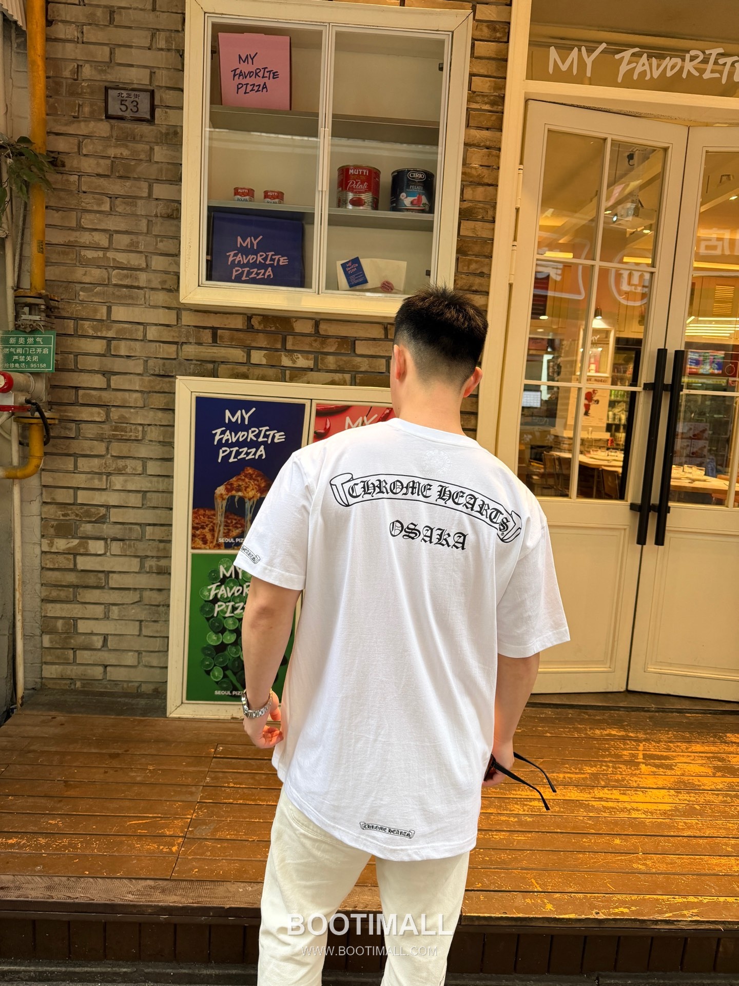 Chrome Hearts 2026SS Letter Logo Print Cotton T-Shirt 크롬하츠 2026SS 레터 로고 프린트 코튼 반팔 티셔츠 4