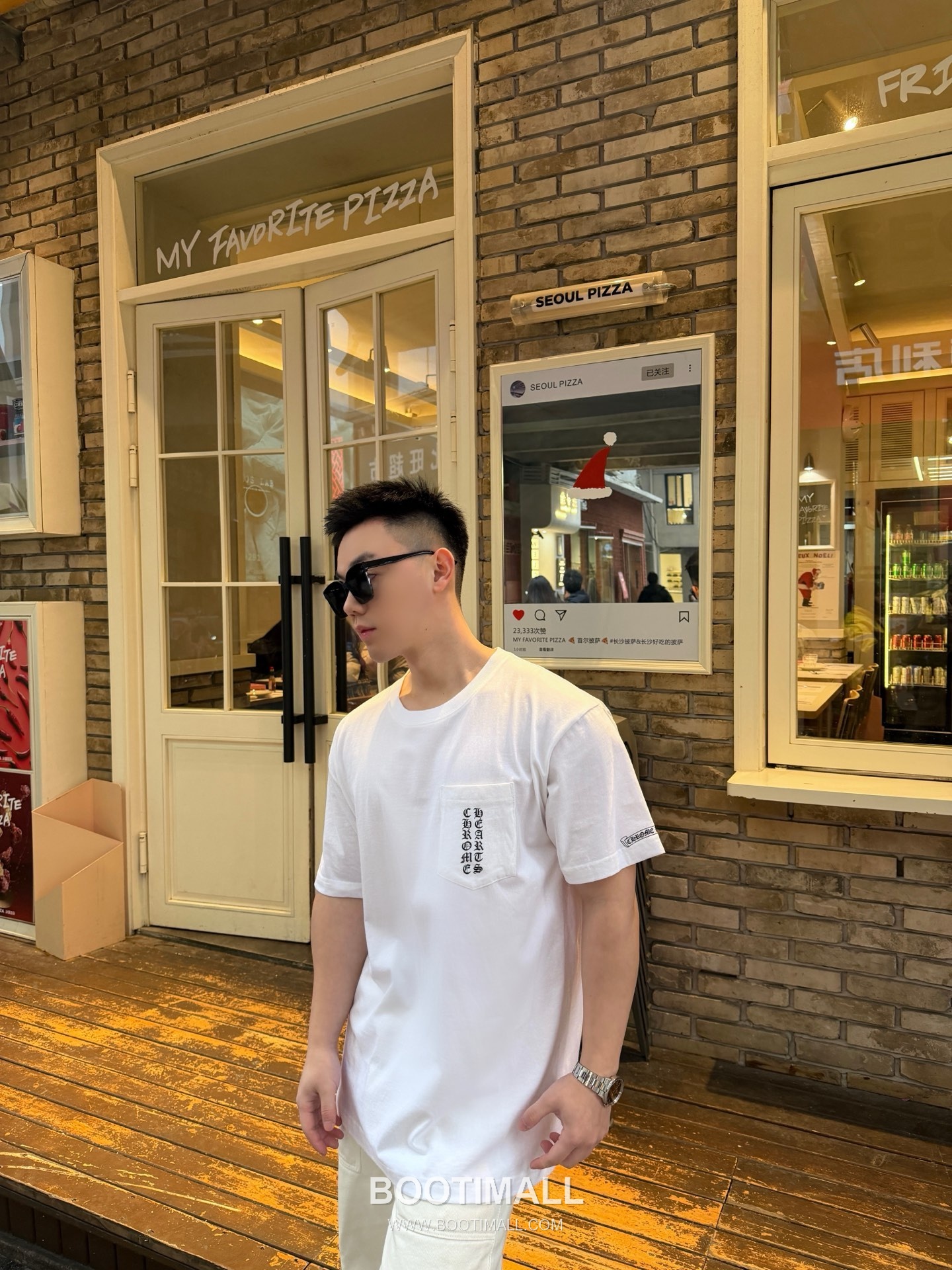 Chrome Hearts 2026SS Letter Logo Print Cotton T-Shirt 크롬하츠 2026SS 레터 로고 프린트 코튼 반팔 티셔츠 5