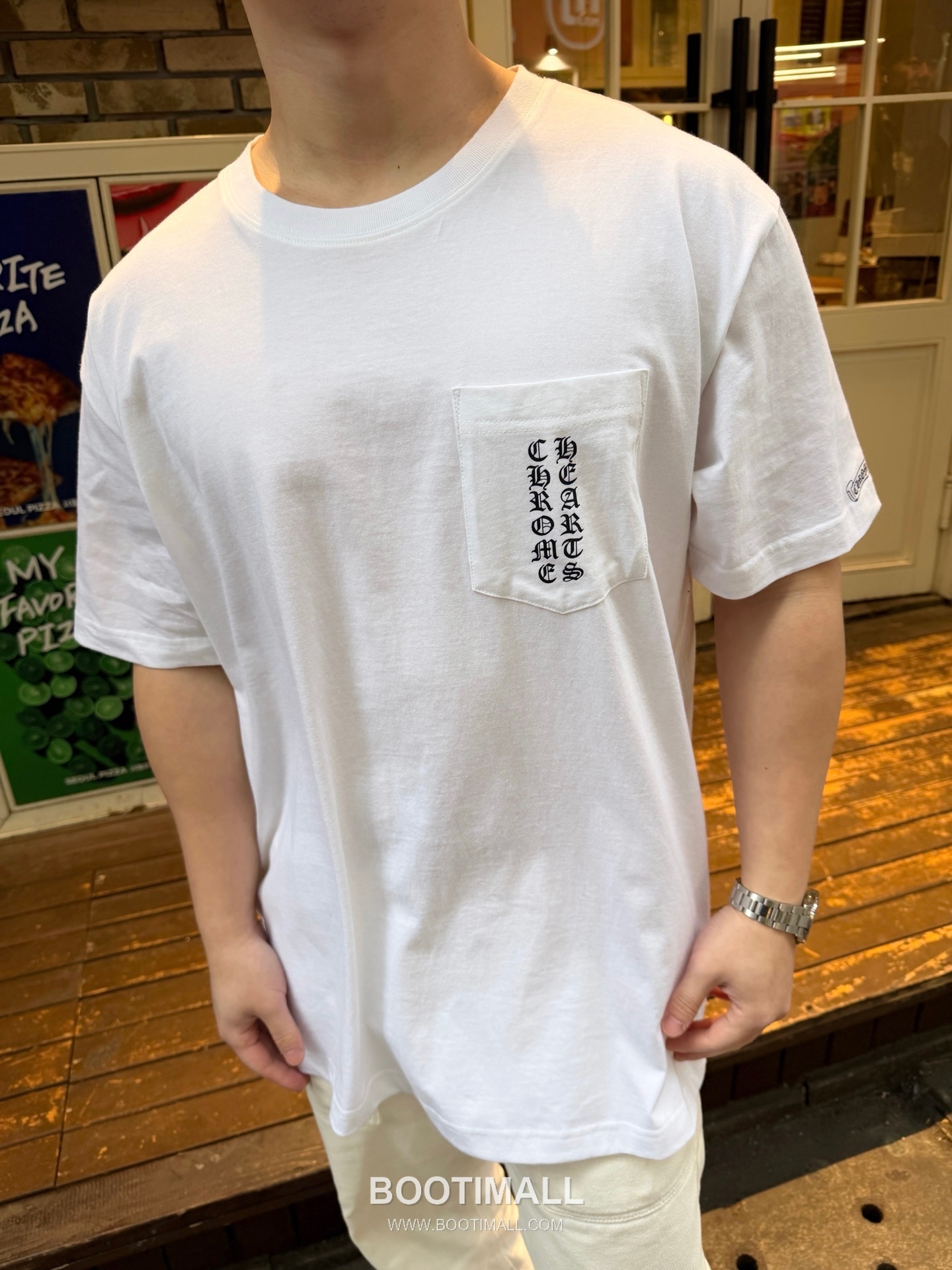 Chrome Hearts 2026SS Letter Logo Print Cotton T-Shirt 크롬하츠 2026SS 레터 로고 프린트 코튼 반팔 티셔츠 8