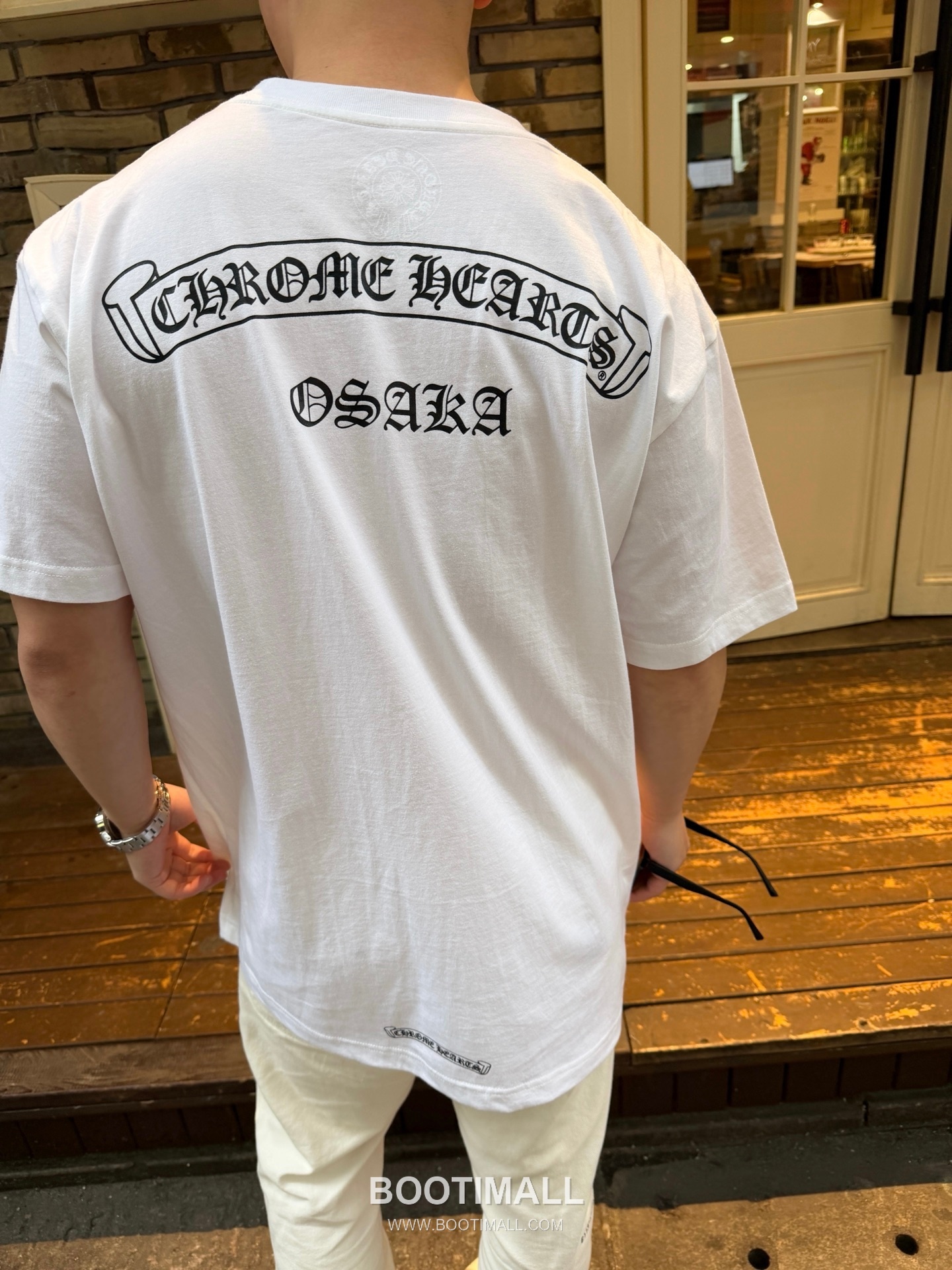 Chrome Hearts 2026SS Letter Logo Print Cotton T-Shirt 크롬하츠 2026SS 레터 로고 프린트 코튼 반팔 티셔츠 9