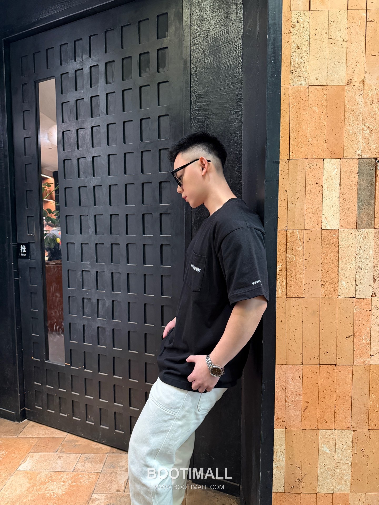 Chrome Hearts 2025SS Japan Exclusive Print Cotton T-Shirt with Logo Detail 크롬하츠 2025SS 일본 한정 프린트 코튼 반팔 티셔츠 로고 디테일 6