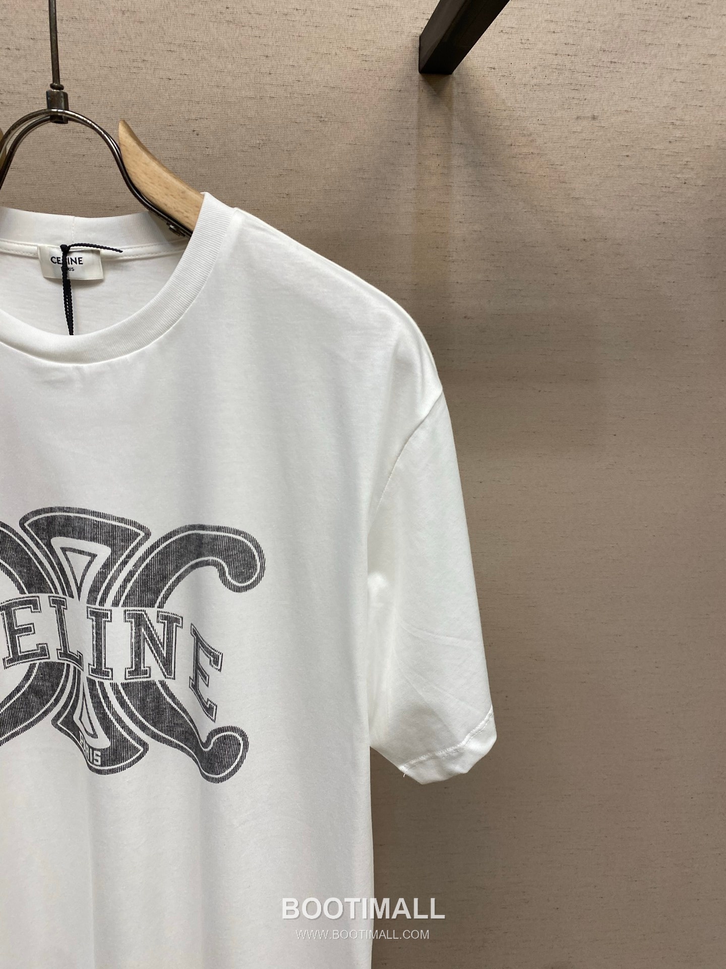 Celine 2026SS Graphic Print Cotton T-Shirt with Logo Detail 셀린느 2026SS 그래픽 프린트 코튼 반팔 티셔츠 로고 디테일 14