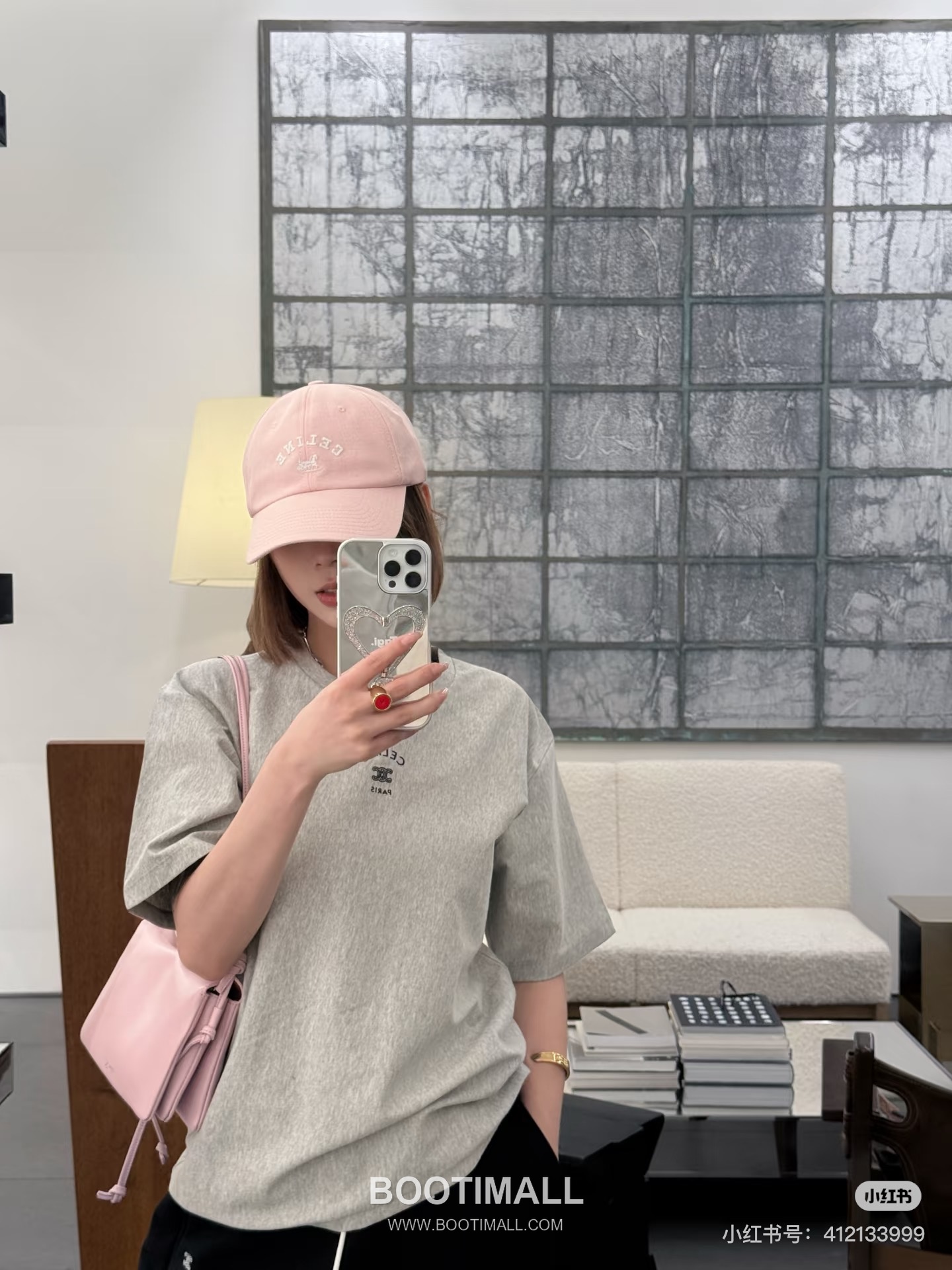 Celine 2026FW Triomphe Embroidered Cotton T-Shirt with Logo Detail 셀린느 2026FW 트리옹프 자수 코튼 반팔 티셔츠 로고 디테일 7