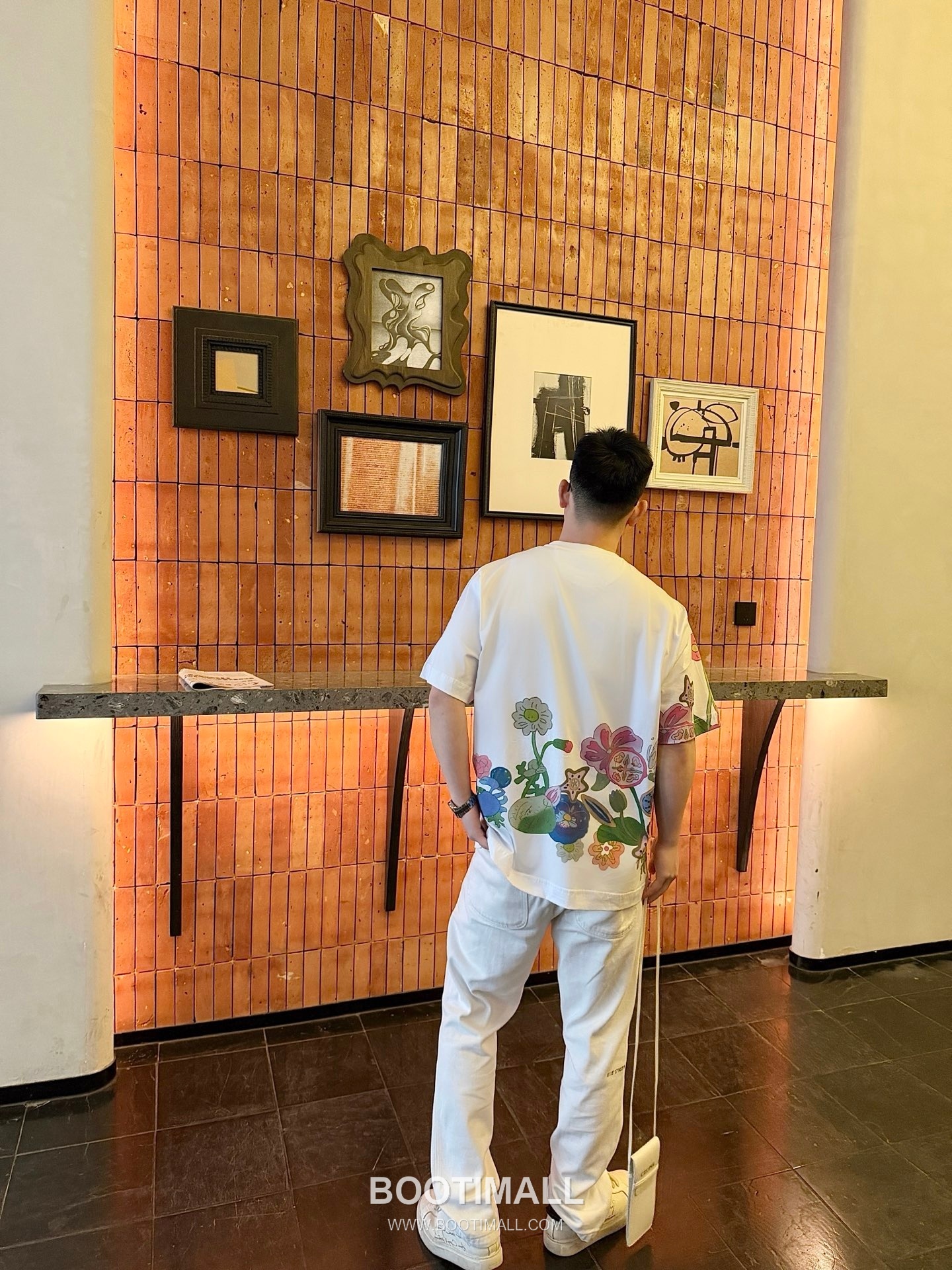 Fendi 2026SS Future Colorblock Print Cotton T-Shirt with Logo Detail 펜디 2026SS 퓨처 컬러블록 프린트 코튼 반팔 티셔츠 로고 디테일 8