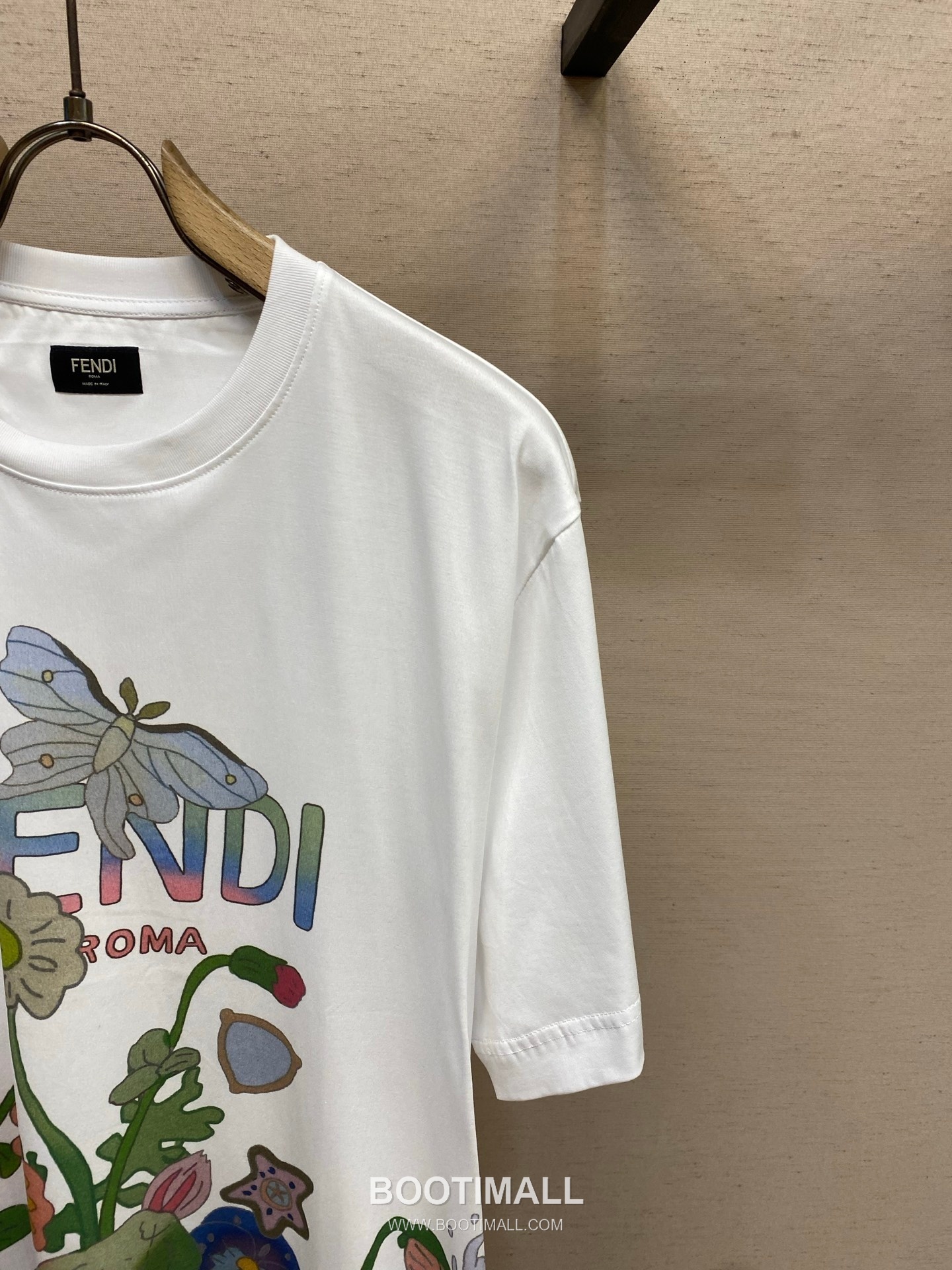 Fendi 2026SS Future Colorblock Print Cotton T-Shirt with Logo Detail 펜디 2026SS 퓨처 컬러블록 프린트 코튼 반팔 티셔츠 로고 디테일 13