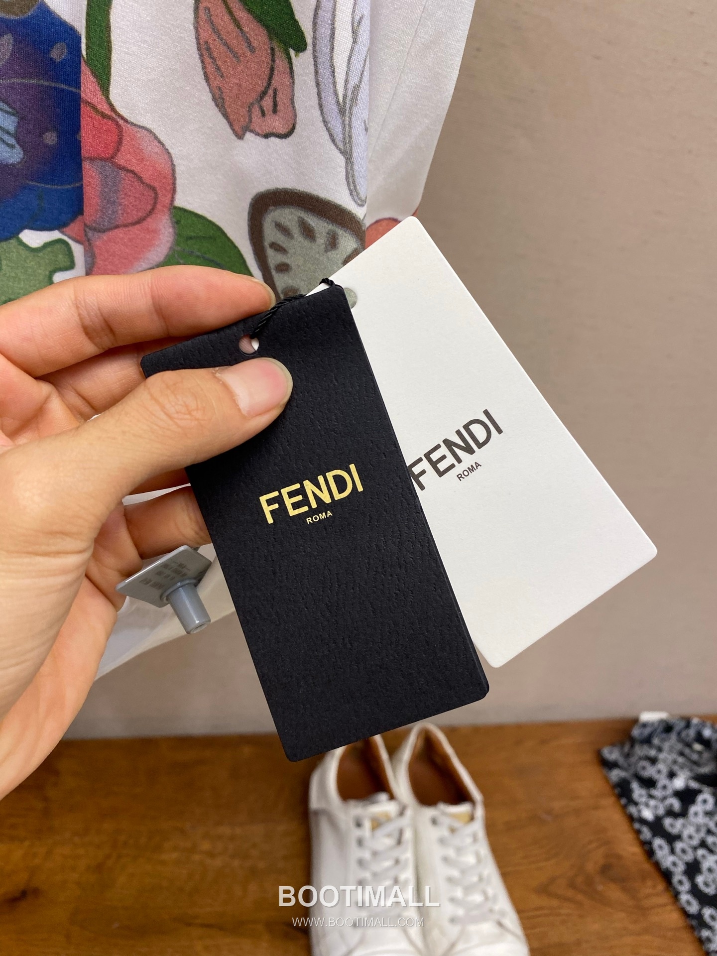 Fendi 2026SS Future Colorblock Print Cotton T-Shirt with Logo Detail 펜디 2026SS 퓨처 컬러블록 프린트 코튼 반팔 티셔츠 로고 디테일 18
