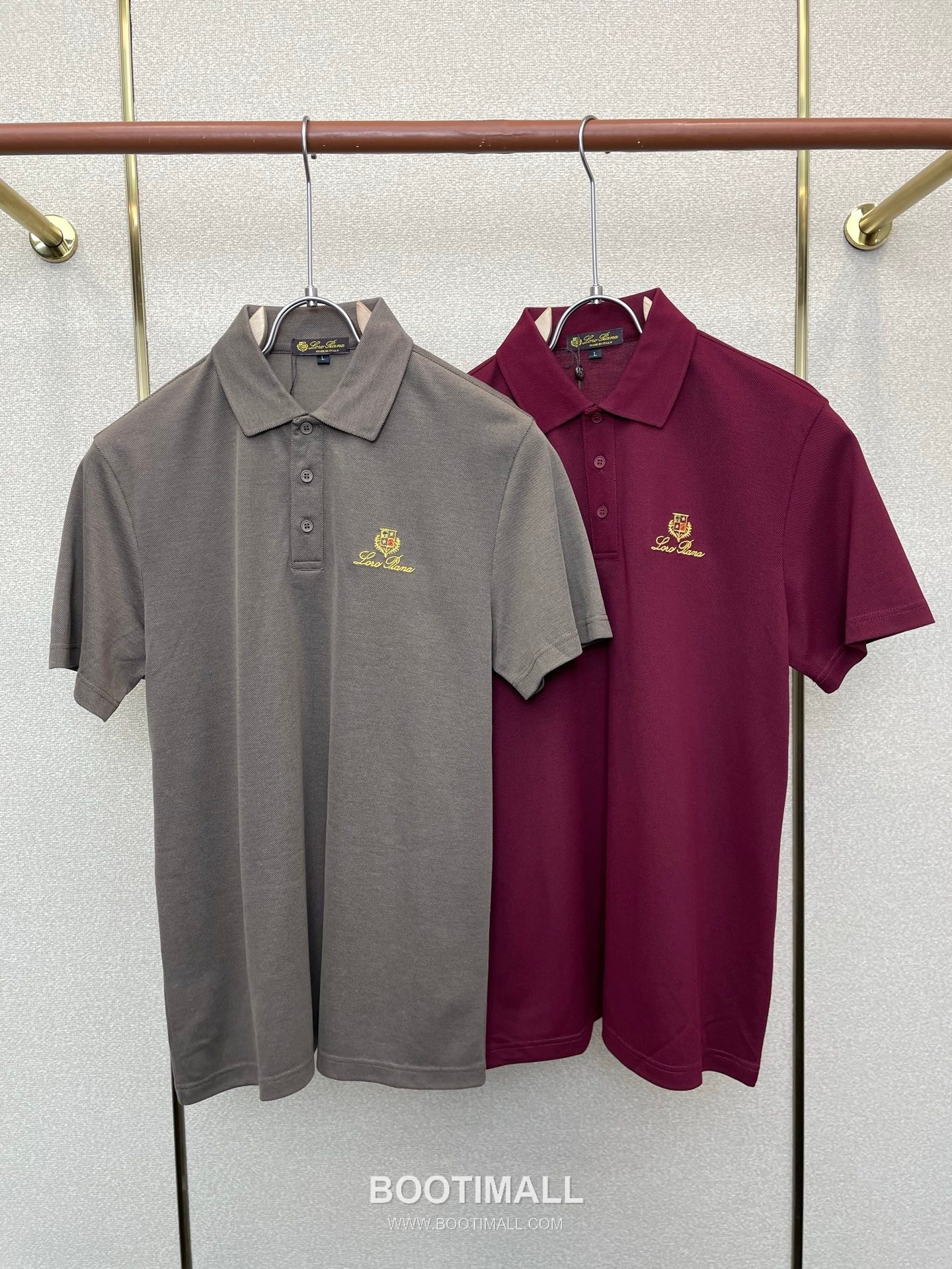Loro Piana SS26 Cotton Short Sleeve Logo Embroidered T-Shirt 로로피아나 SS26 코튼 반팔 로고 자수 티셔츠 1