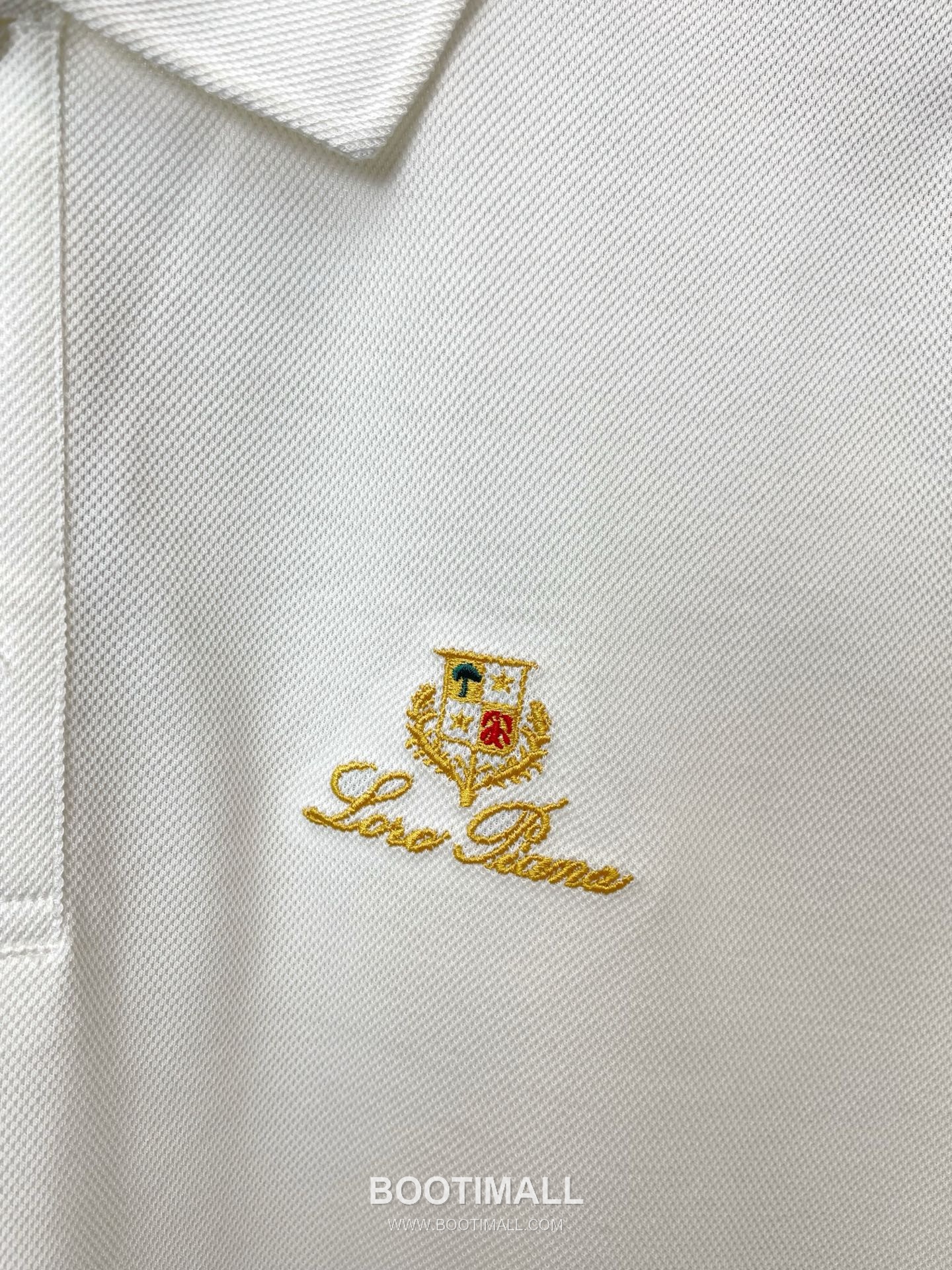 Loro Piana SS26 Cotton Short Sleeve Logo Embroidered T-Shirt 로로피아나 SS26 코튼 반팔 로고 자수 티셔츠 7