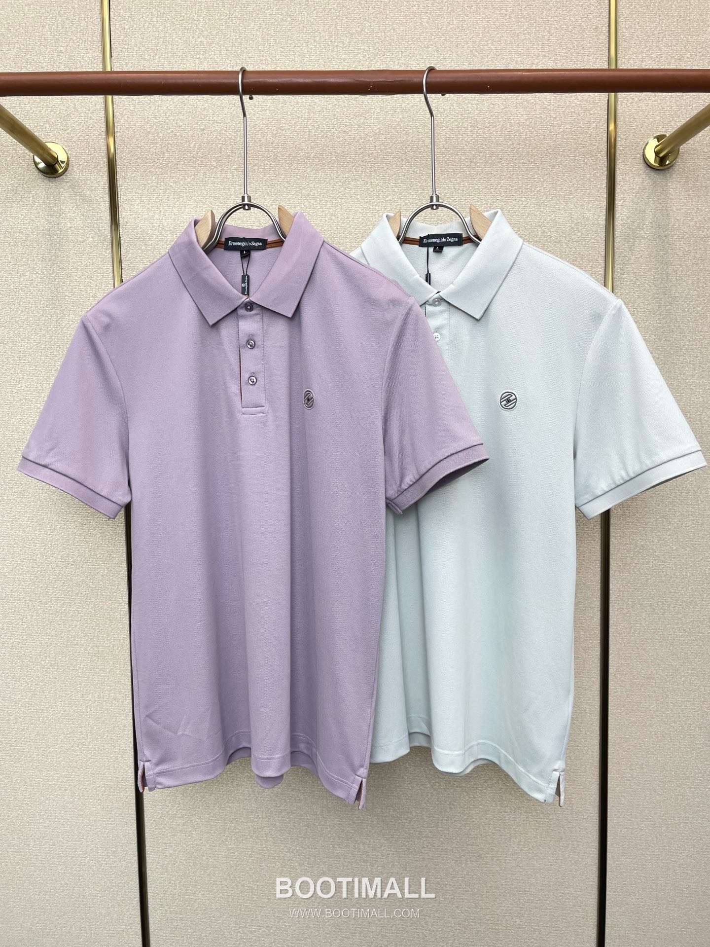 ZEGNA SS26 Cotton Logo Embroidered Short Sleeve T-Shirt 제냐 SS26 코튼 로고 자수 반팔 티셔츠 1