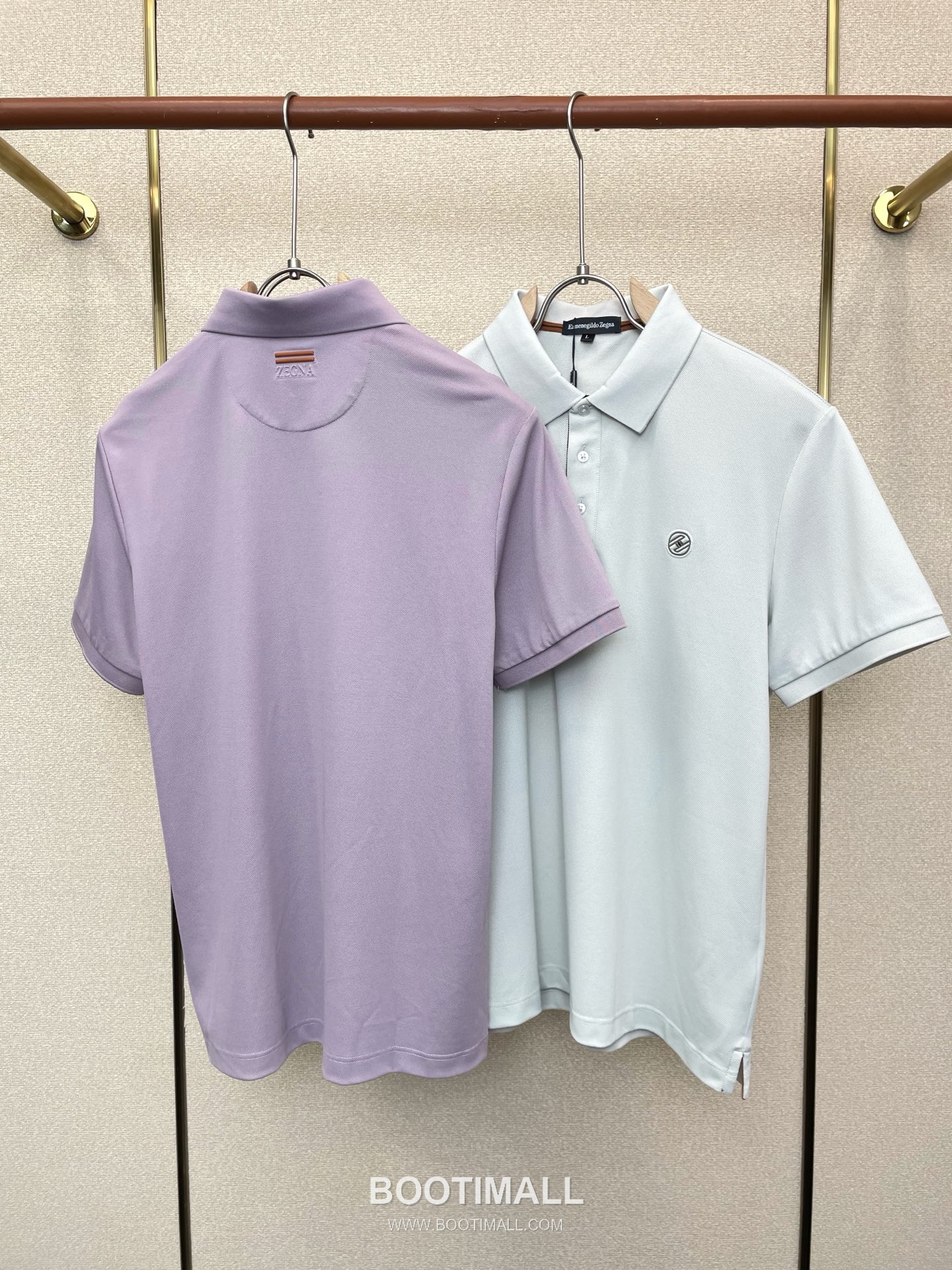 ZEGNA SS26 Cotton Logo Embroidered Short Sleeve T-Shirt 제냐 SS26 코튼 로고 자수 반팔 티셔츠 3
