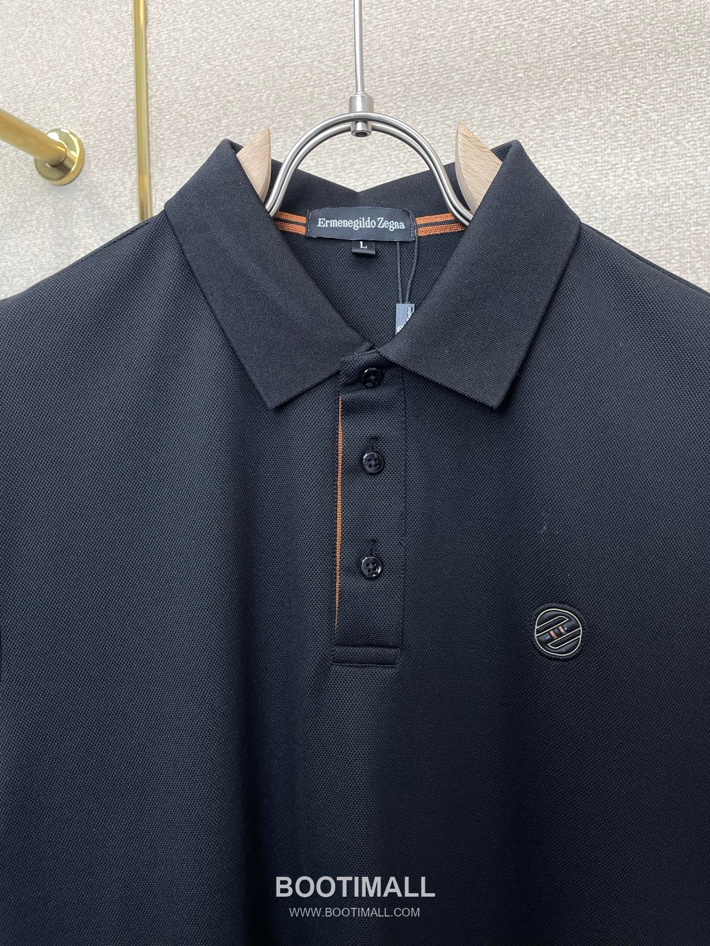 ZEGNA SS26 Cotton Logo Embroidered Short Sleeve T-Shirt 제냐 SS26 코튼 로고 자수 반팔 티셔츠 5