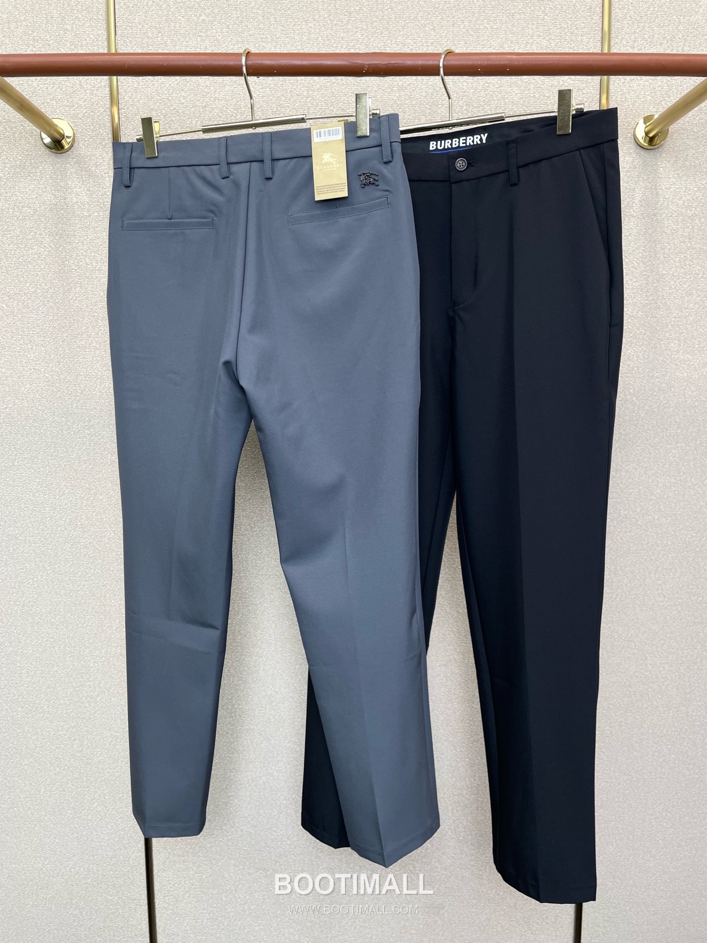 Burberry SS26 Cotton Blend Logo Embroidered Casual Pants 버버리 SS26 코튼 혼방 로고 자수 캐주얼 팬츠 2