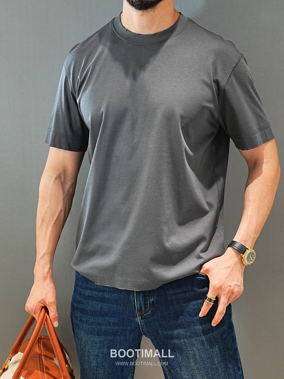 Zegna 2026 SS Cotton Modal Linen Silk T-Shirt with Antibacterial Fabric 제냐 2026 SS 코튼 모달 린넨 실크 티셔츠 항균 기능 1