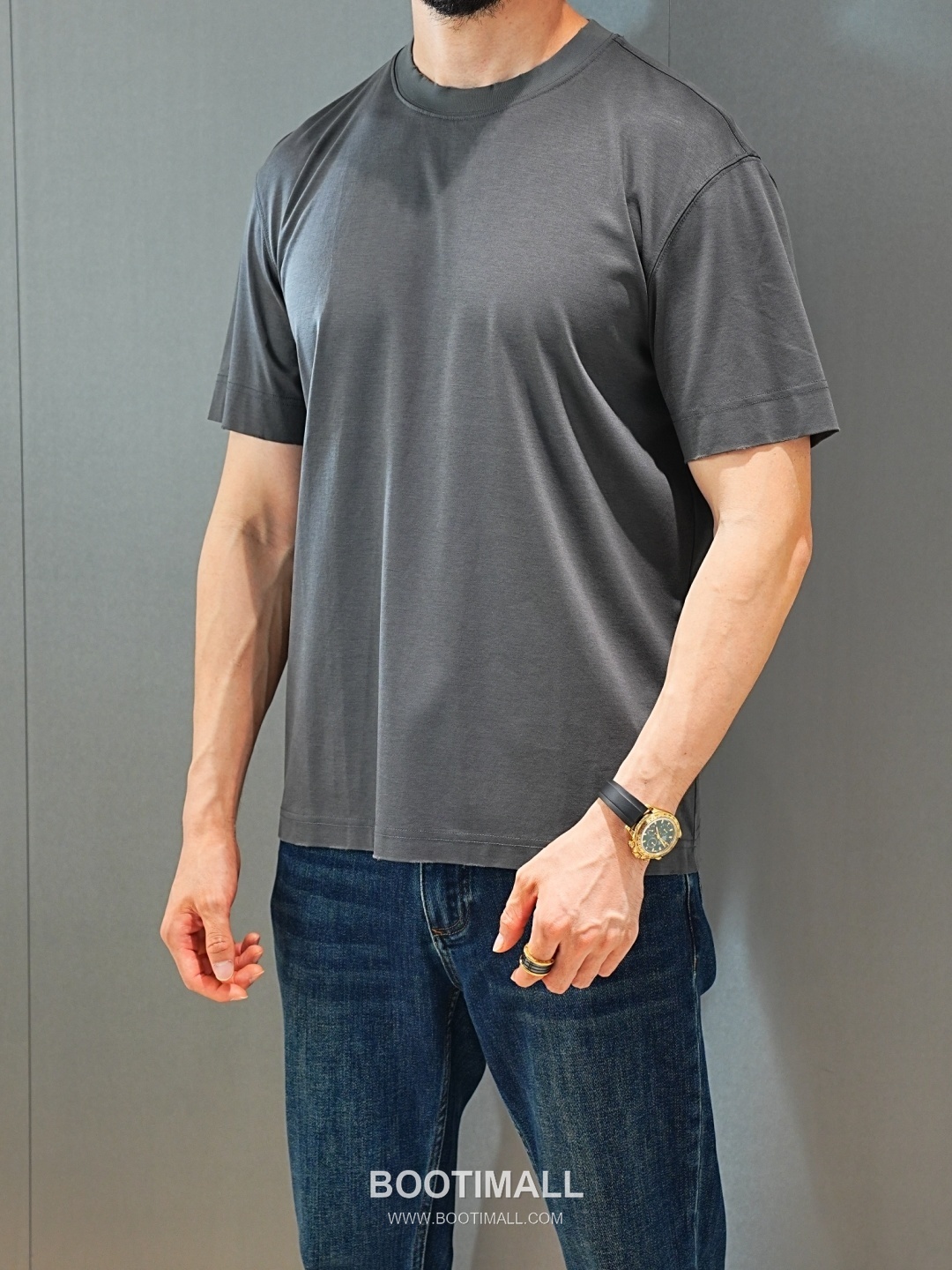 Zegna 2026 SS Cotton Modal Linen Silk T-Shirt with Antibacterial Fabric 제냐 2026 SS 코튼 모달 린넨 실크 티셔츠 항균 기능 2