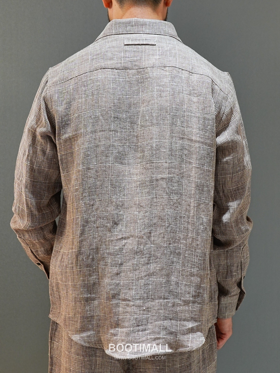 Zegna 2026 SS Linen Relaxed Fit Shirt with Spread Collar 제냐 2026 SS 린넨 루즈핏 셔츠 스프레드 칼라 5