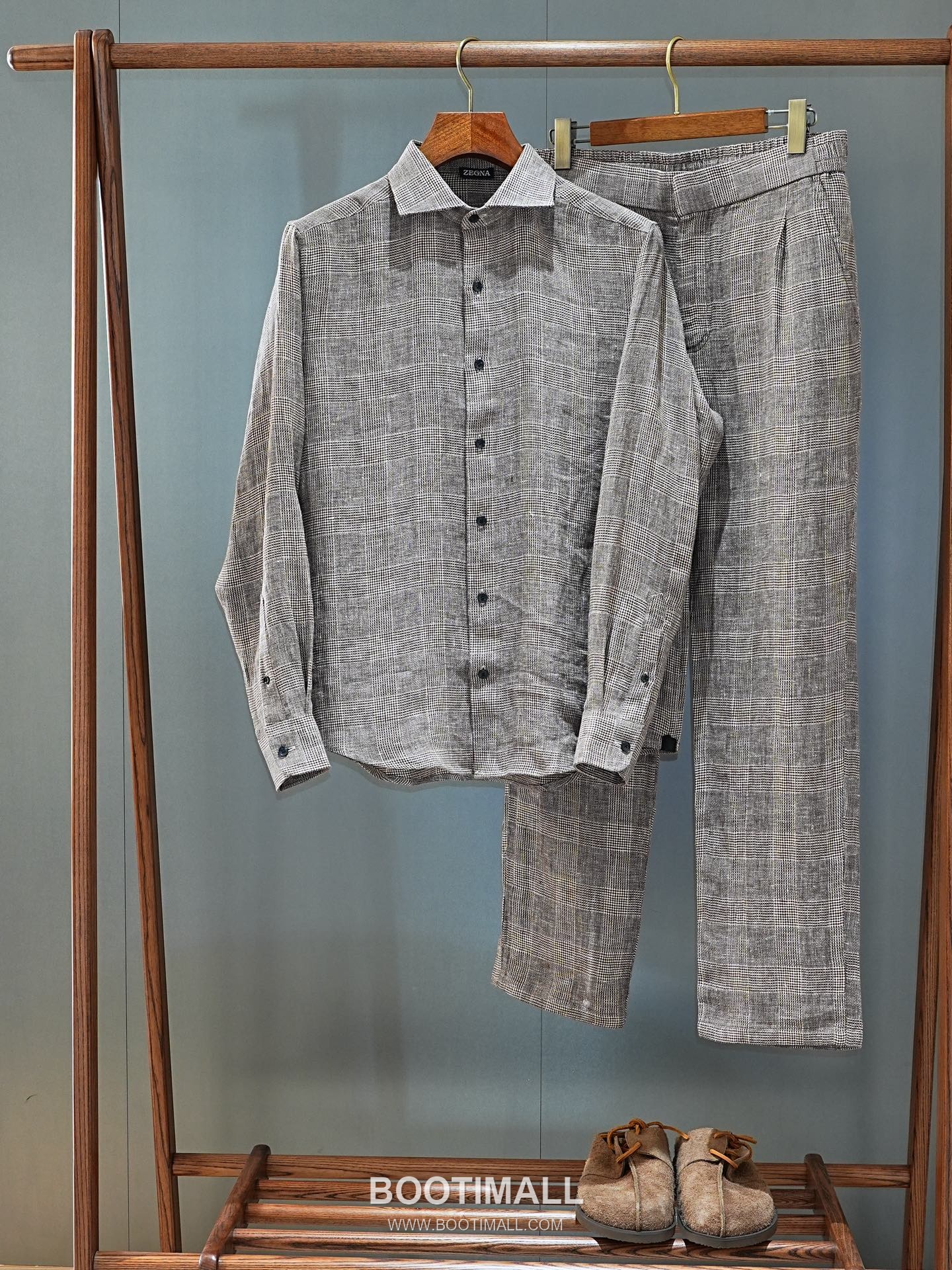Zegna 2026 SS Linen Relaxed Fit Shirt with Spread Collar 제냐 2026 SS 린넨 루즈핏 셔츠 스프레드 칼라 10