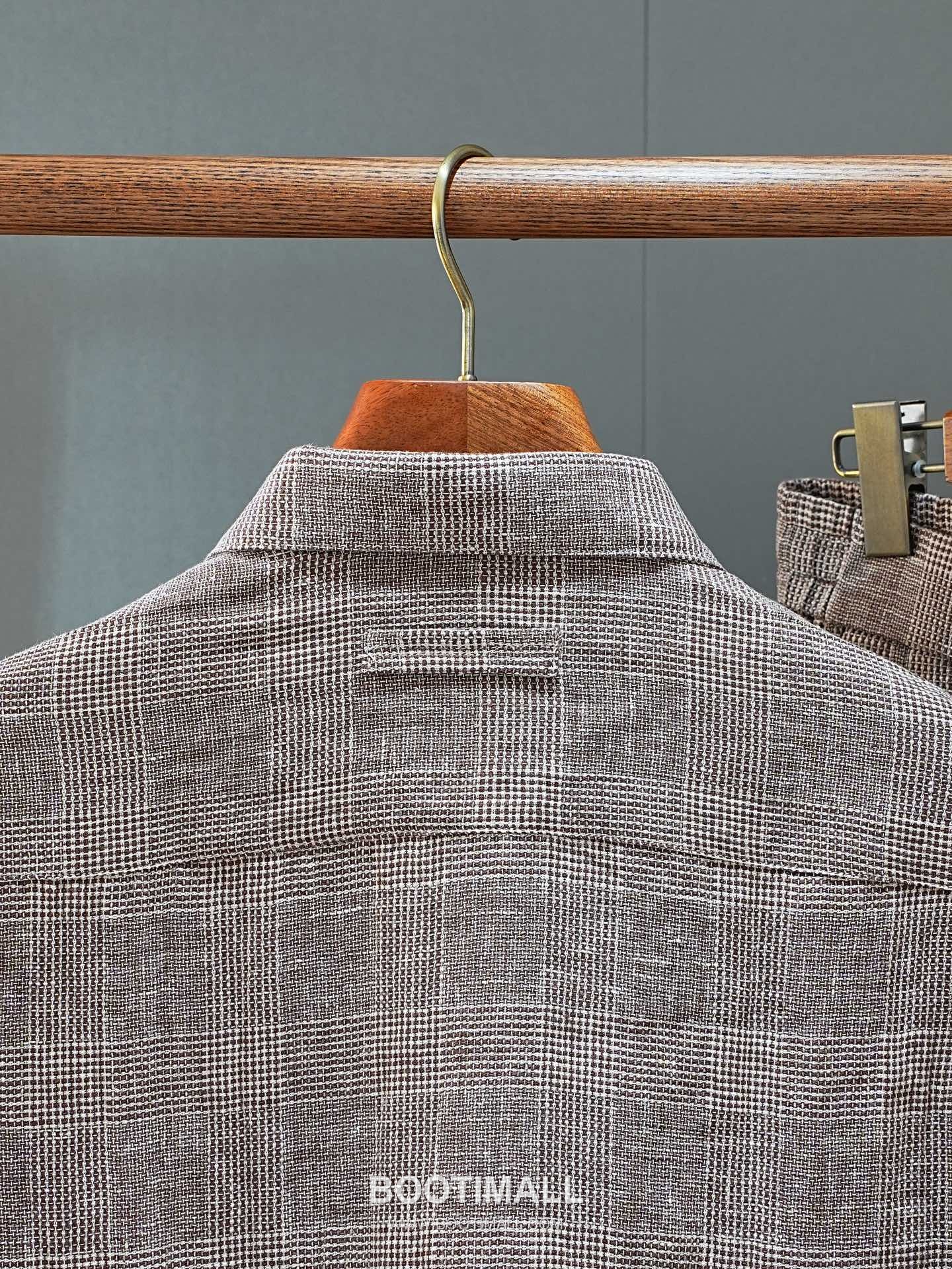 Zegna 2026 SS Linen Relaxed Fit Shirt with Spread Collar 제냐 2026 SS 린넨 루즈핏 셔츠 스프레드 칼라 15