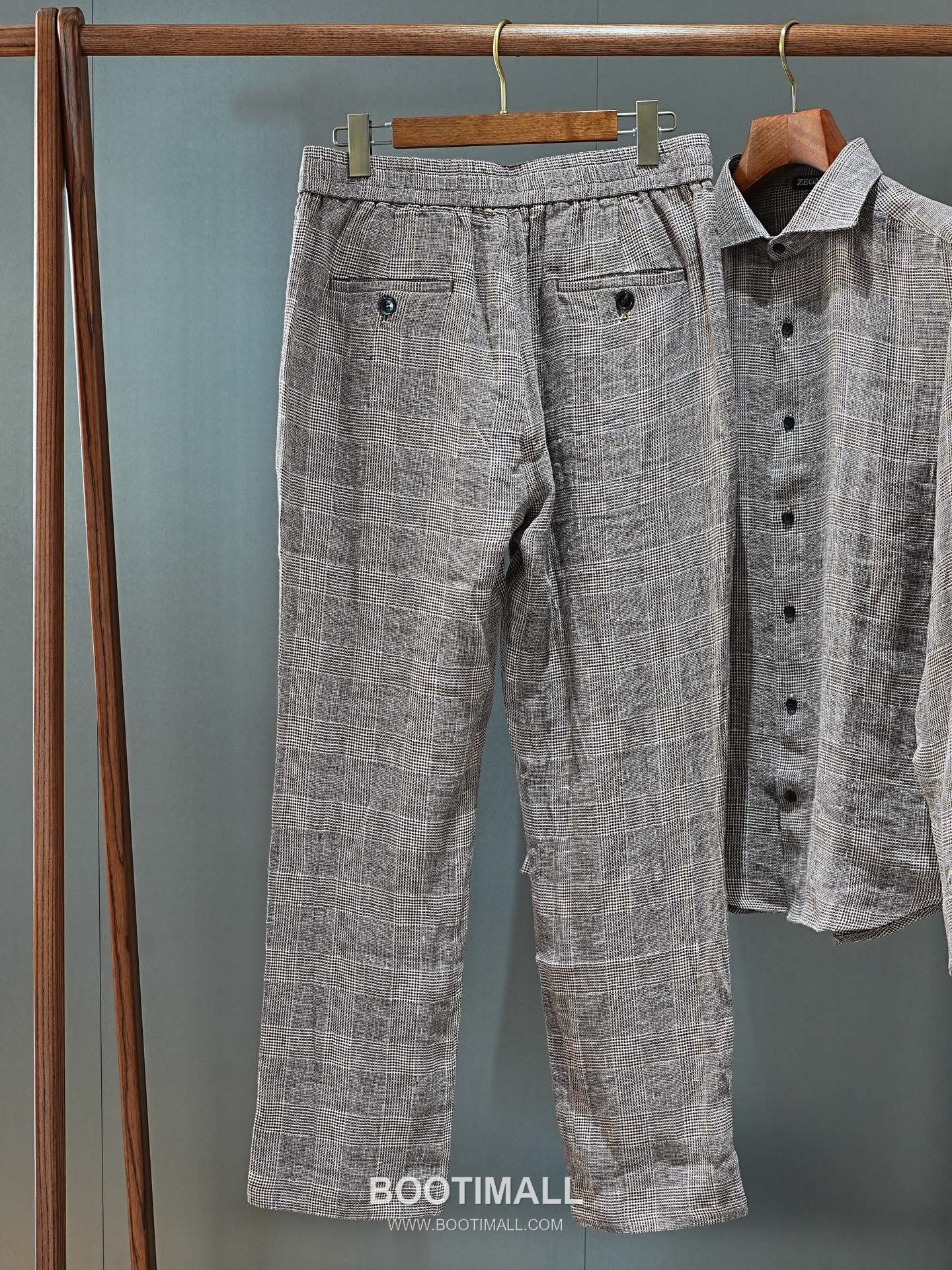 Zegna 2026 SS Linen Drawstring Relaxed Fit Pants 제냐 2026 SS 린넨 드로스트링 루즈핏 팬츠 10
