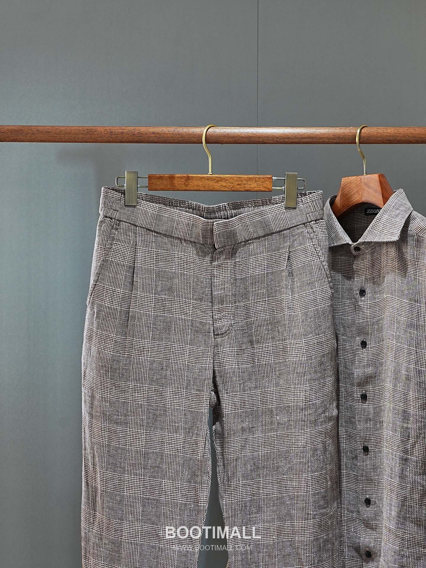 Zegna 2026 SS Linen Drawstring Relaxed Fit Pants 제냐 2026 SS 린넨 드로스트링 루즈핏 팬츠 13