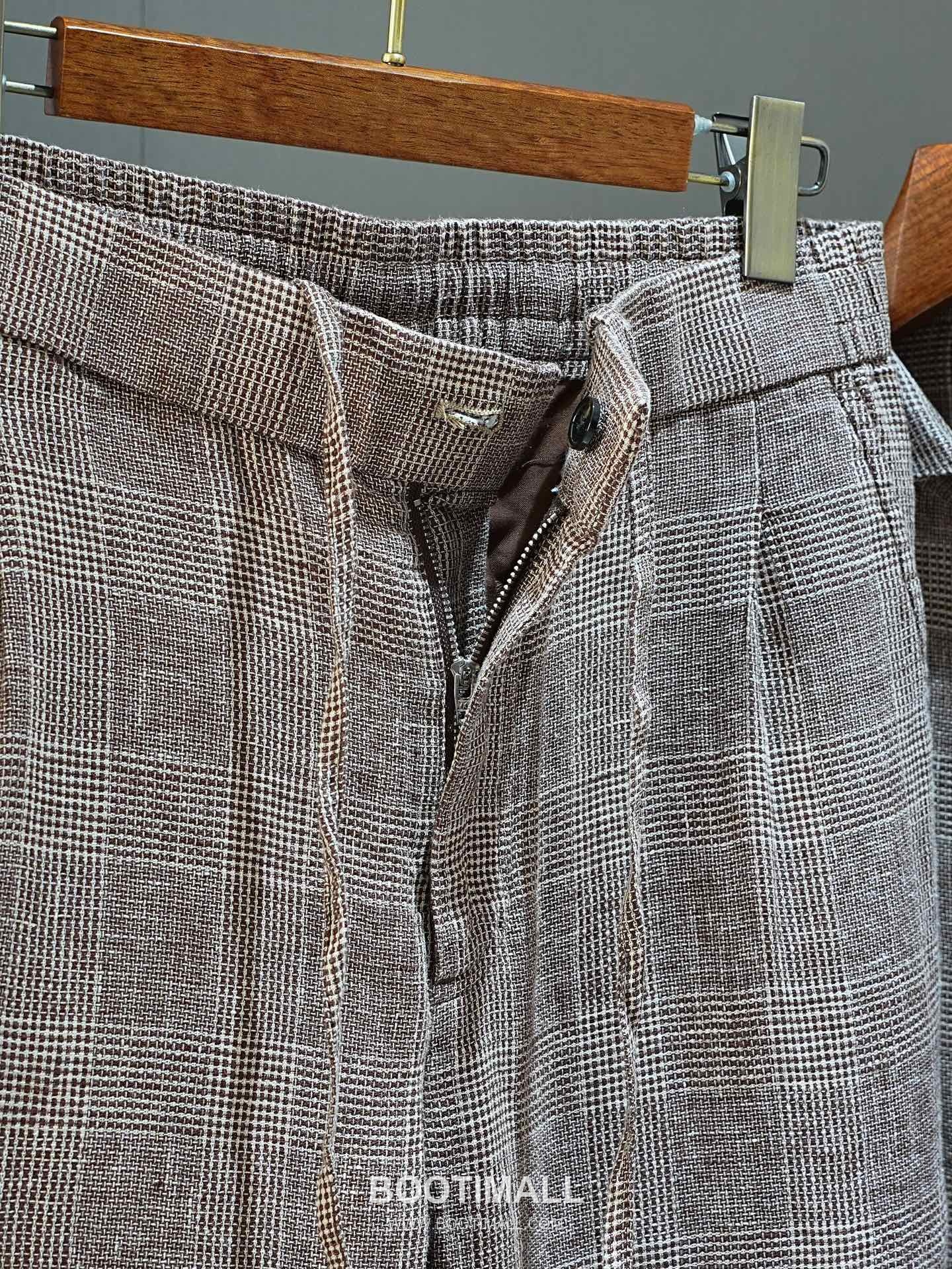 Zegna 2026 SS Linen Drawstring Relaxed Fit Pants 제냐 2026 SS 린넨 드로스트링 루즈핏 팬츠 15