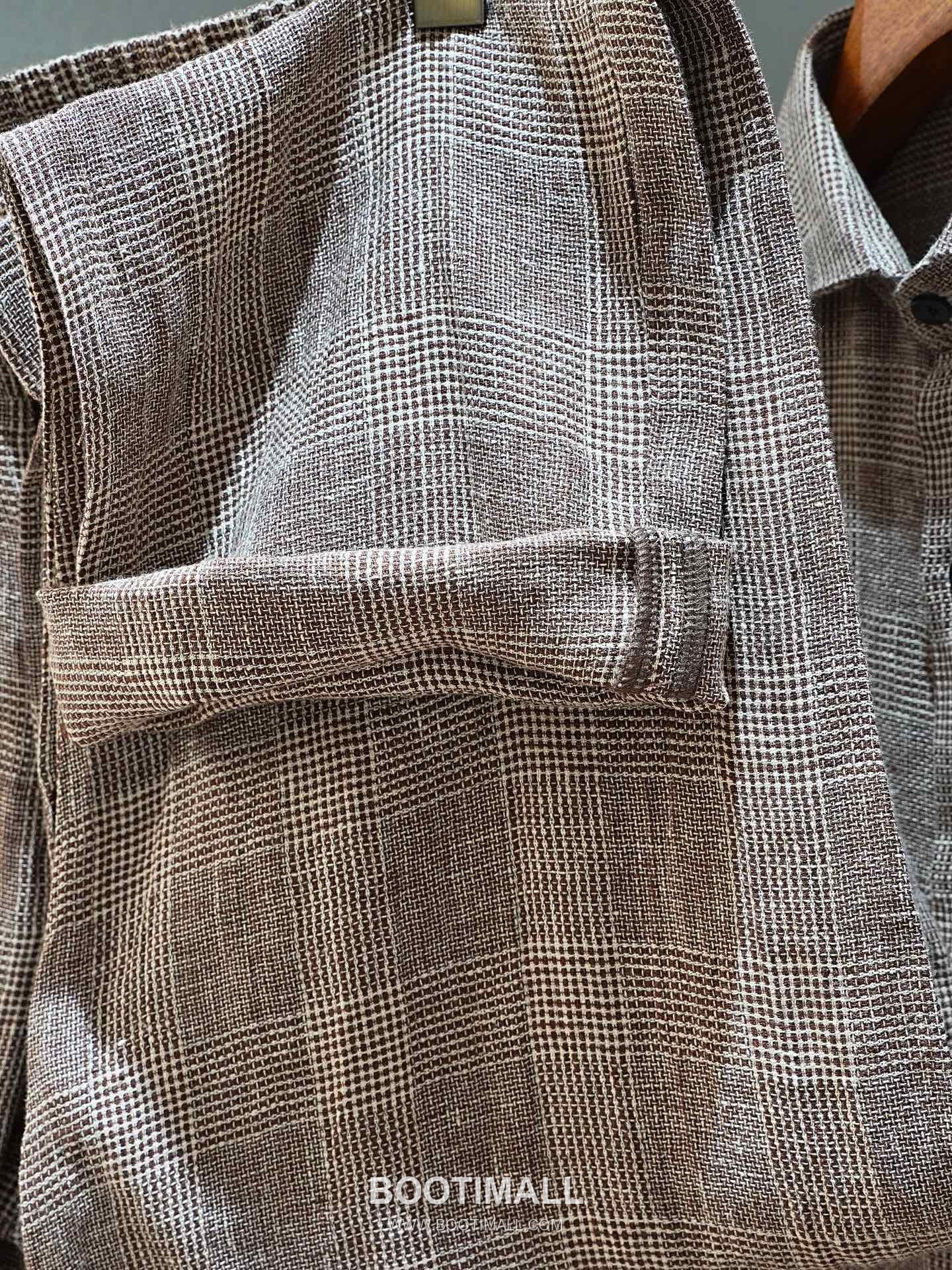 Zegna 2026 SS Linen Drawstring Relaxed Fit Pants 제냐 2026 SS 린넨 드로스트링 루즈핏 팬츠 16